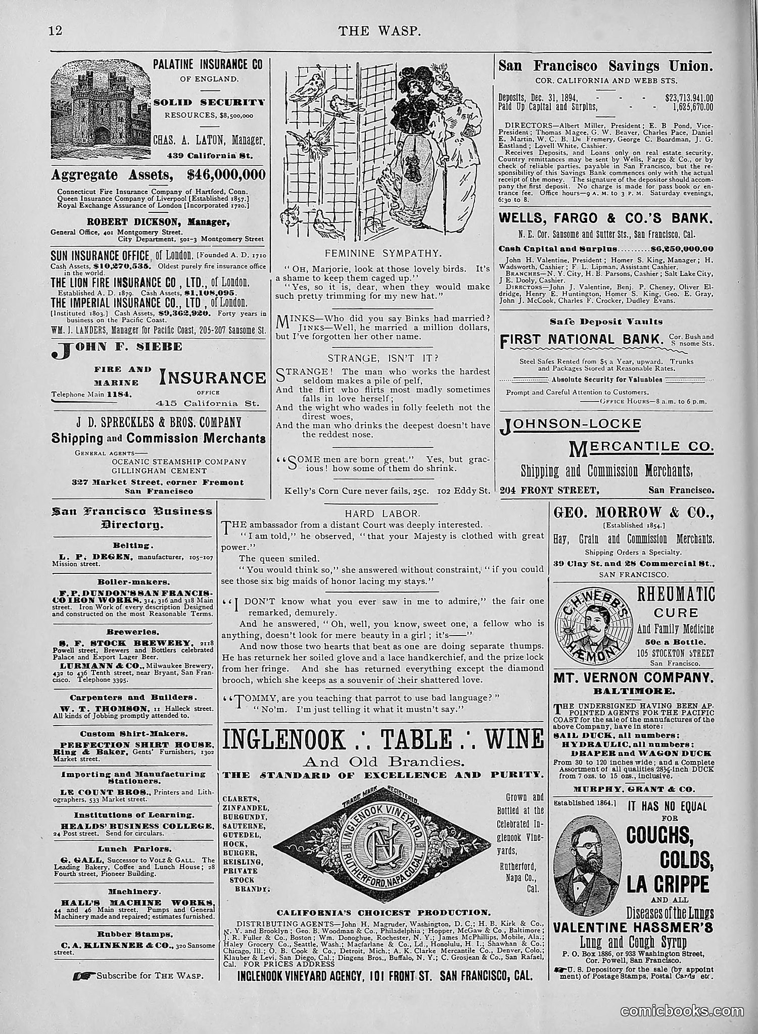 The Wasp — 1895 — page 357 of 1100
