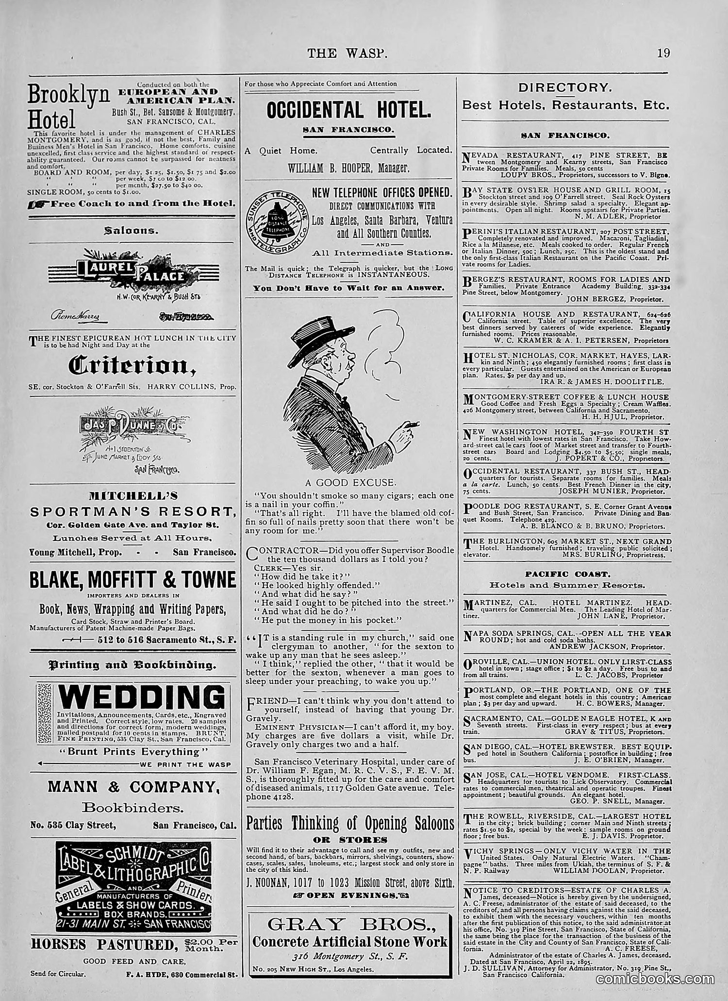 The Wasp — 1895 — page 364 of 1100