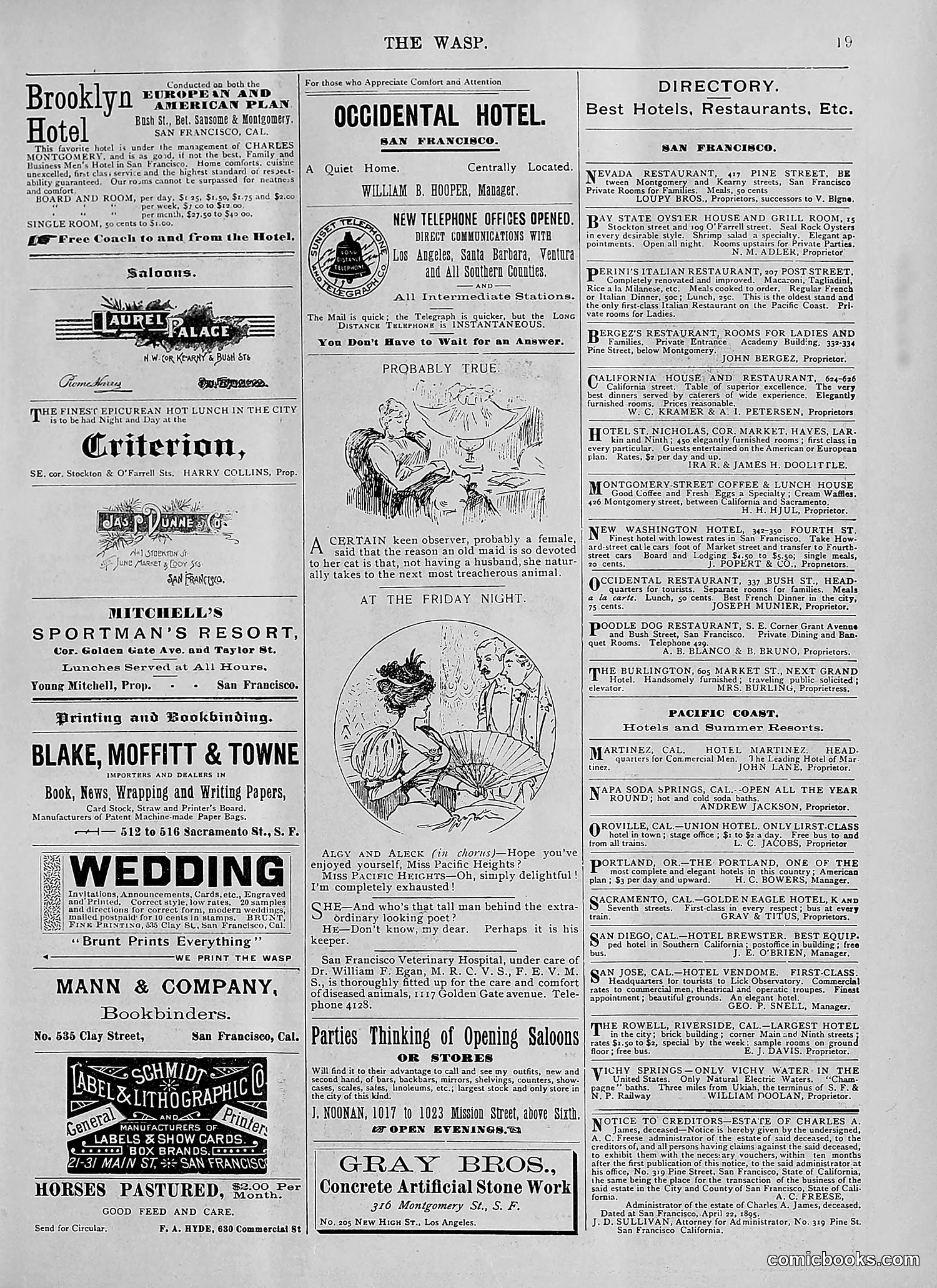 The Wasp — 1895 — page 384 of 1100