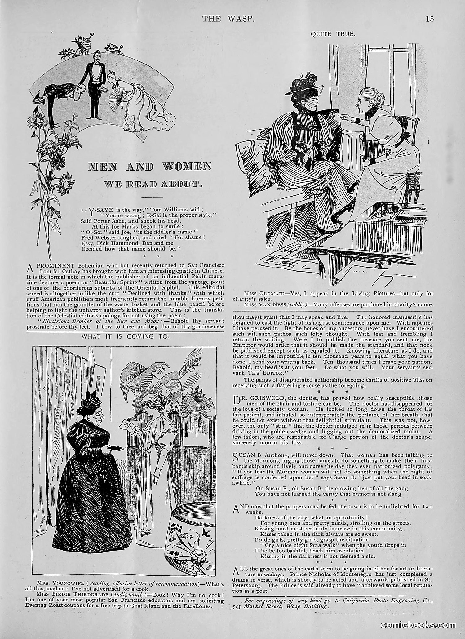 The Wasp — 1895 — page 400 of 1100