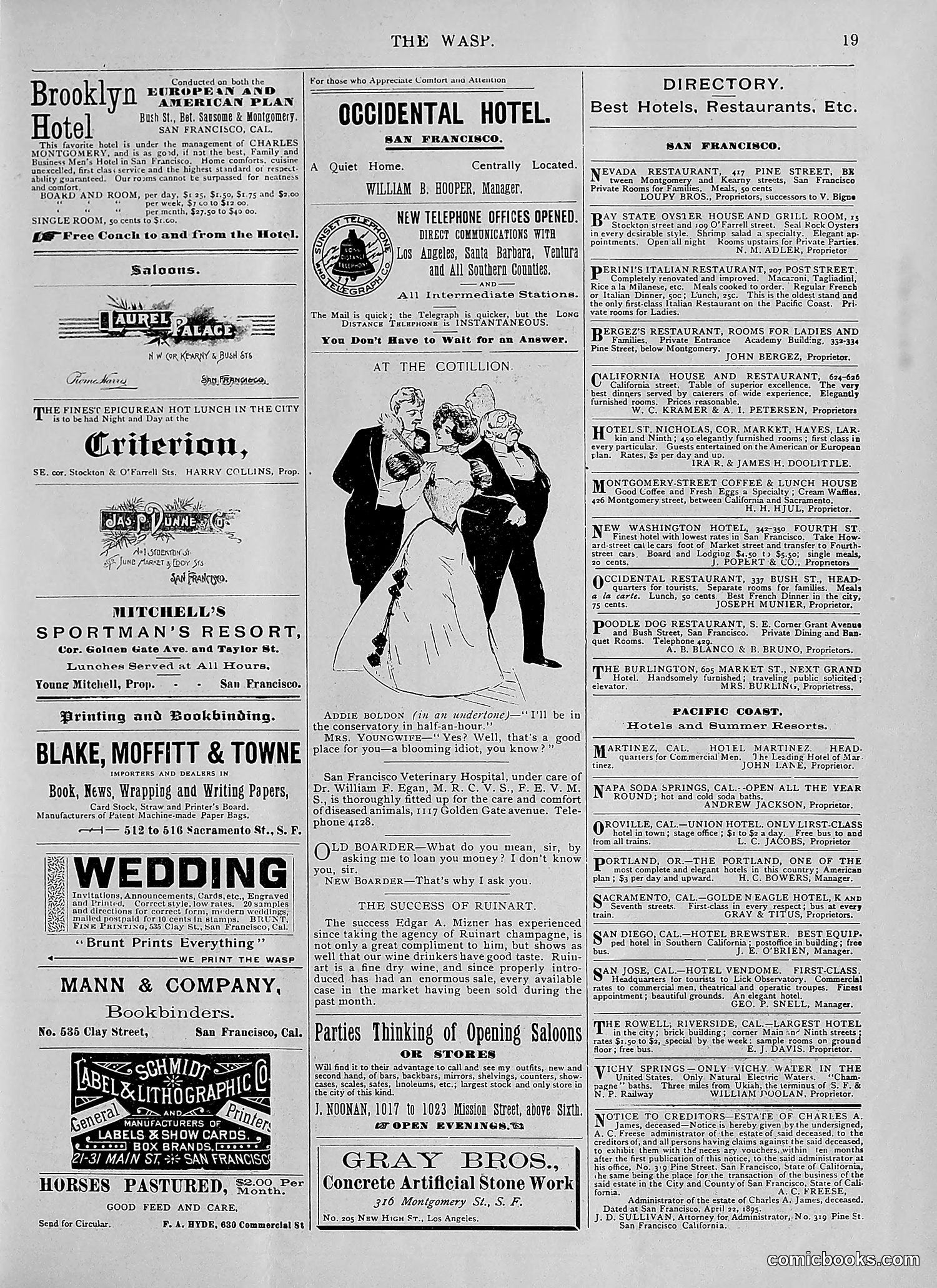 The Wasp — 1895 — page 404 of 1100