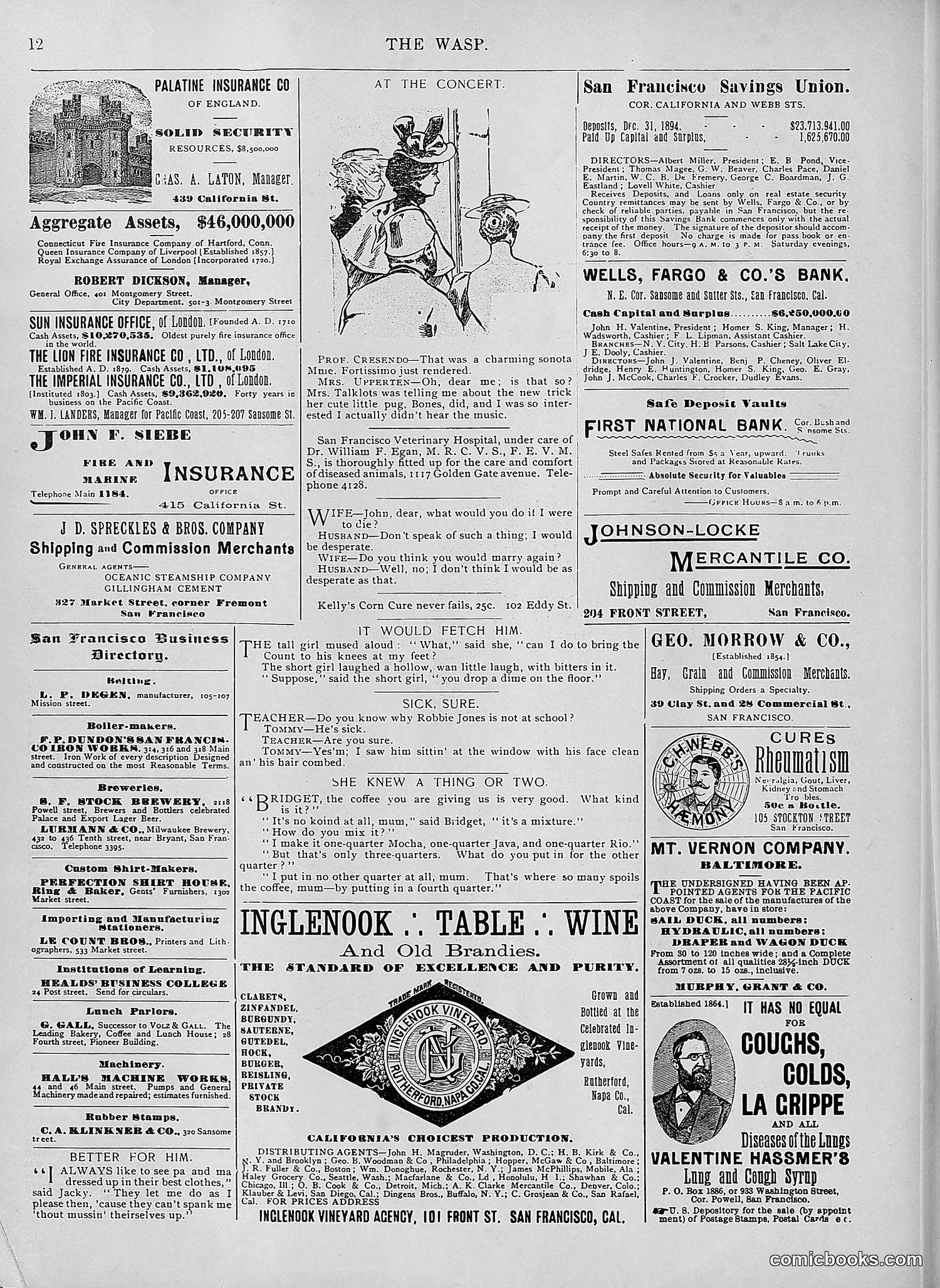 The Wasp — 1895 — page 417 of 1100