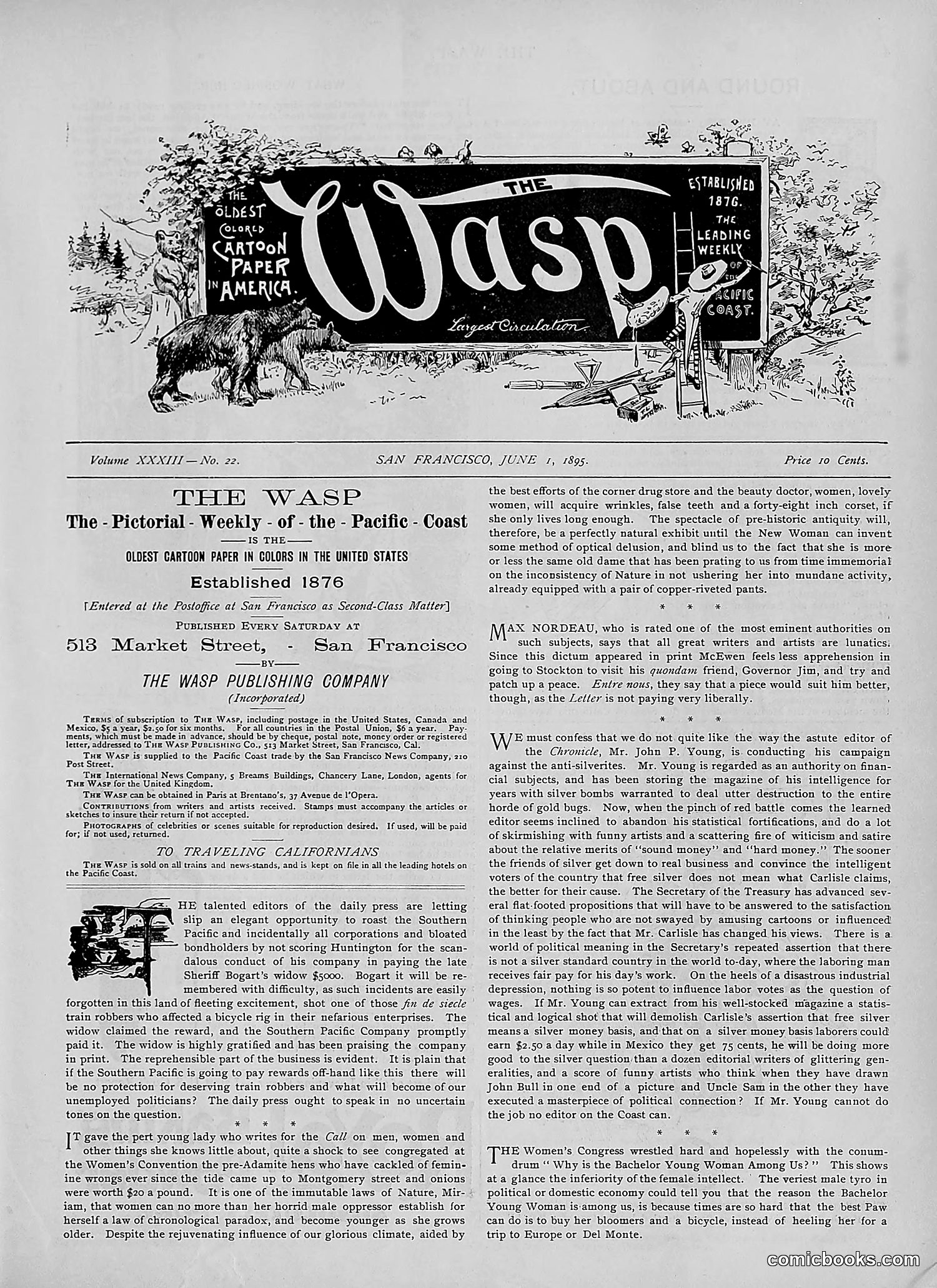 The Wasp — 1895 — page 428 of 1100