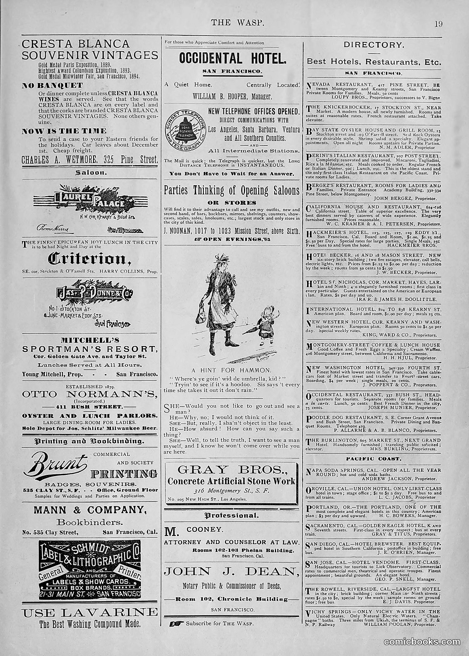 The Wasp — 1895 — page 44 of 1100