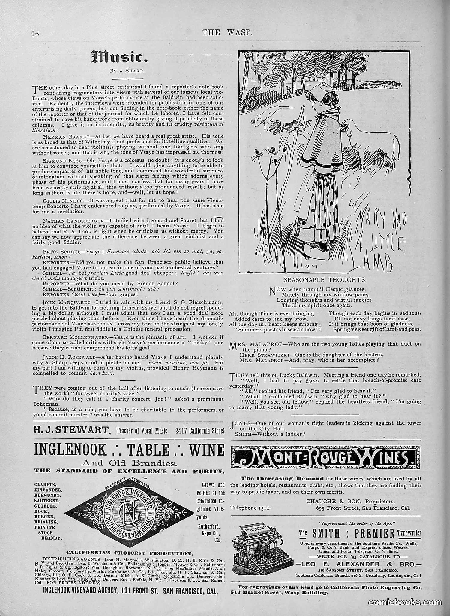 The Wasp — 1895 — page 441 of 1100