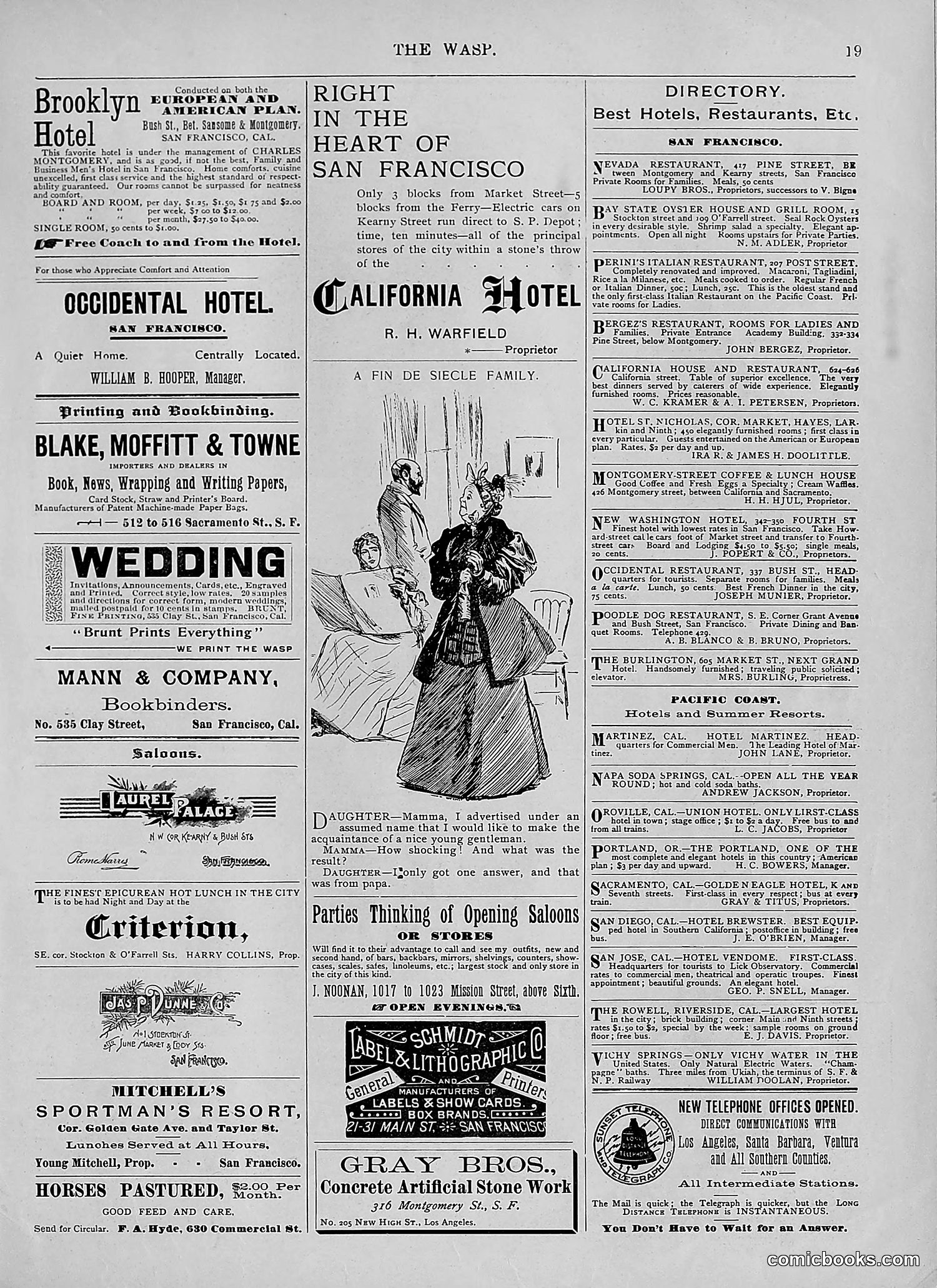 The Wasp — 1895 — page 444 of 1100