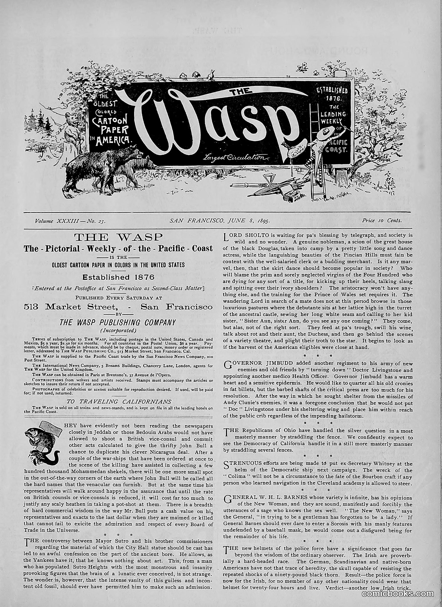 The Wasp — 1895 — page 448 of 1100