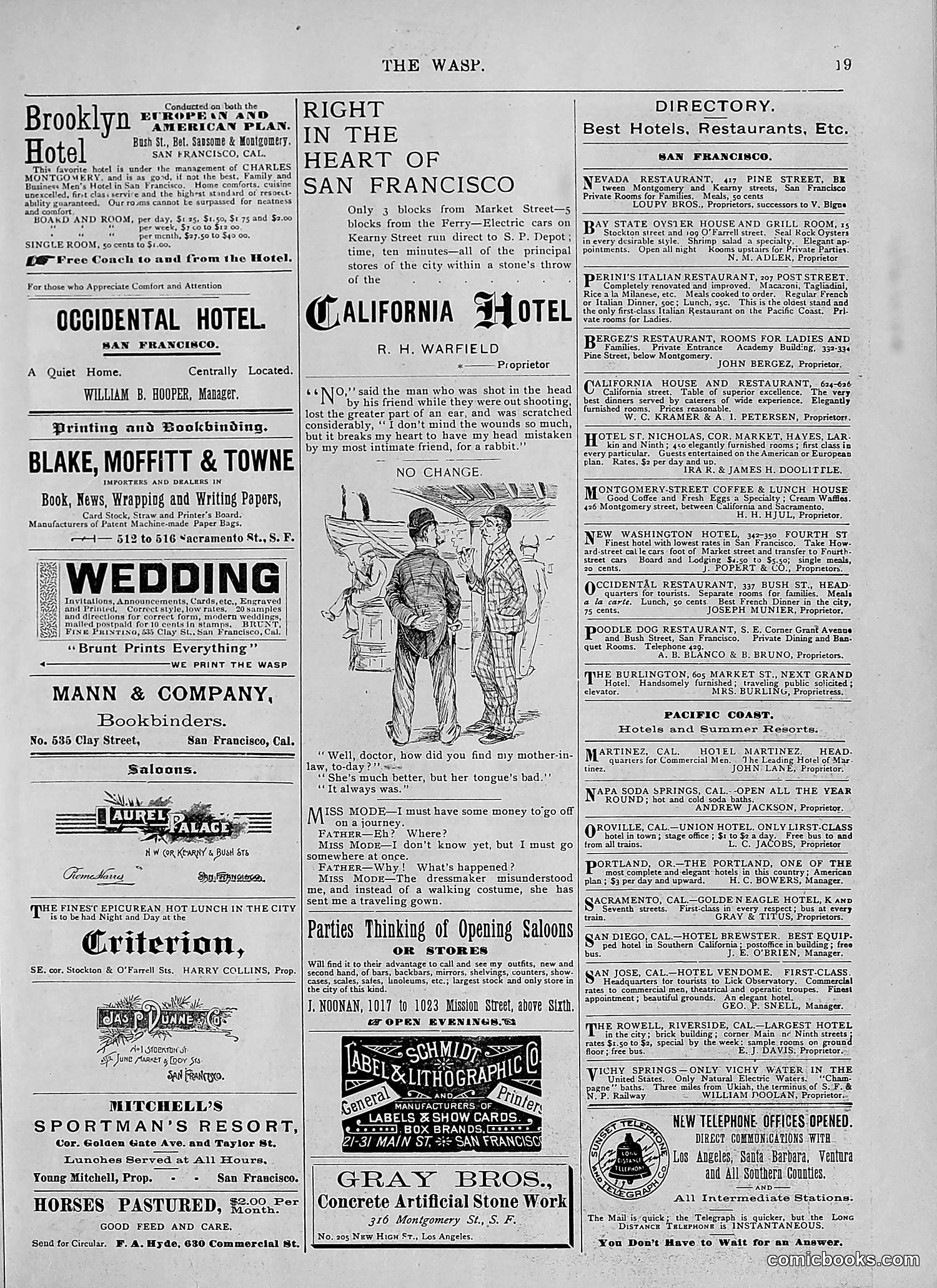 The Wasp — 1895 — page 464 of 1100