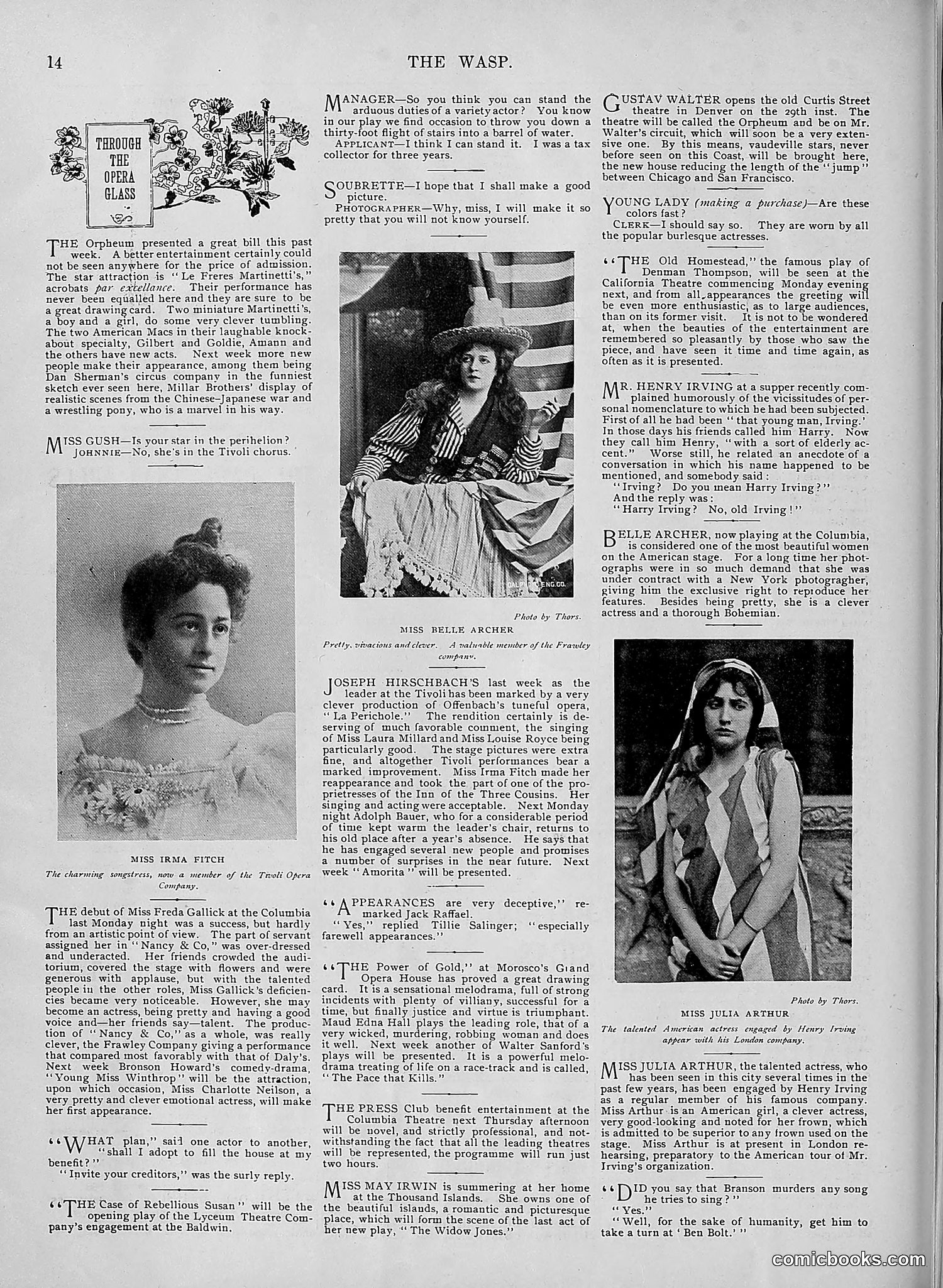 The Wasp — 1895 — page 501 of 1100