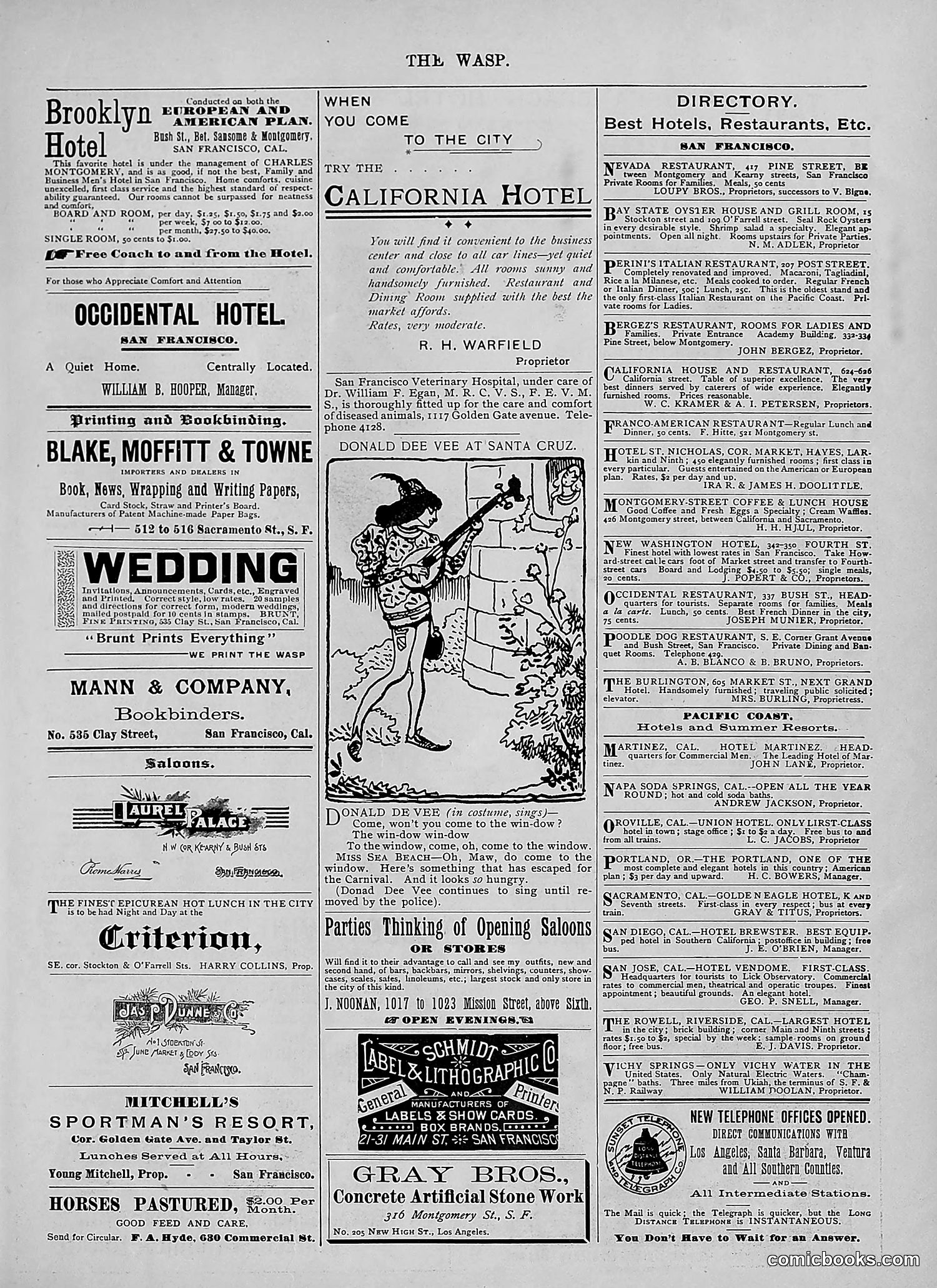 The Wasp — 1895 — page 506 of 1100