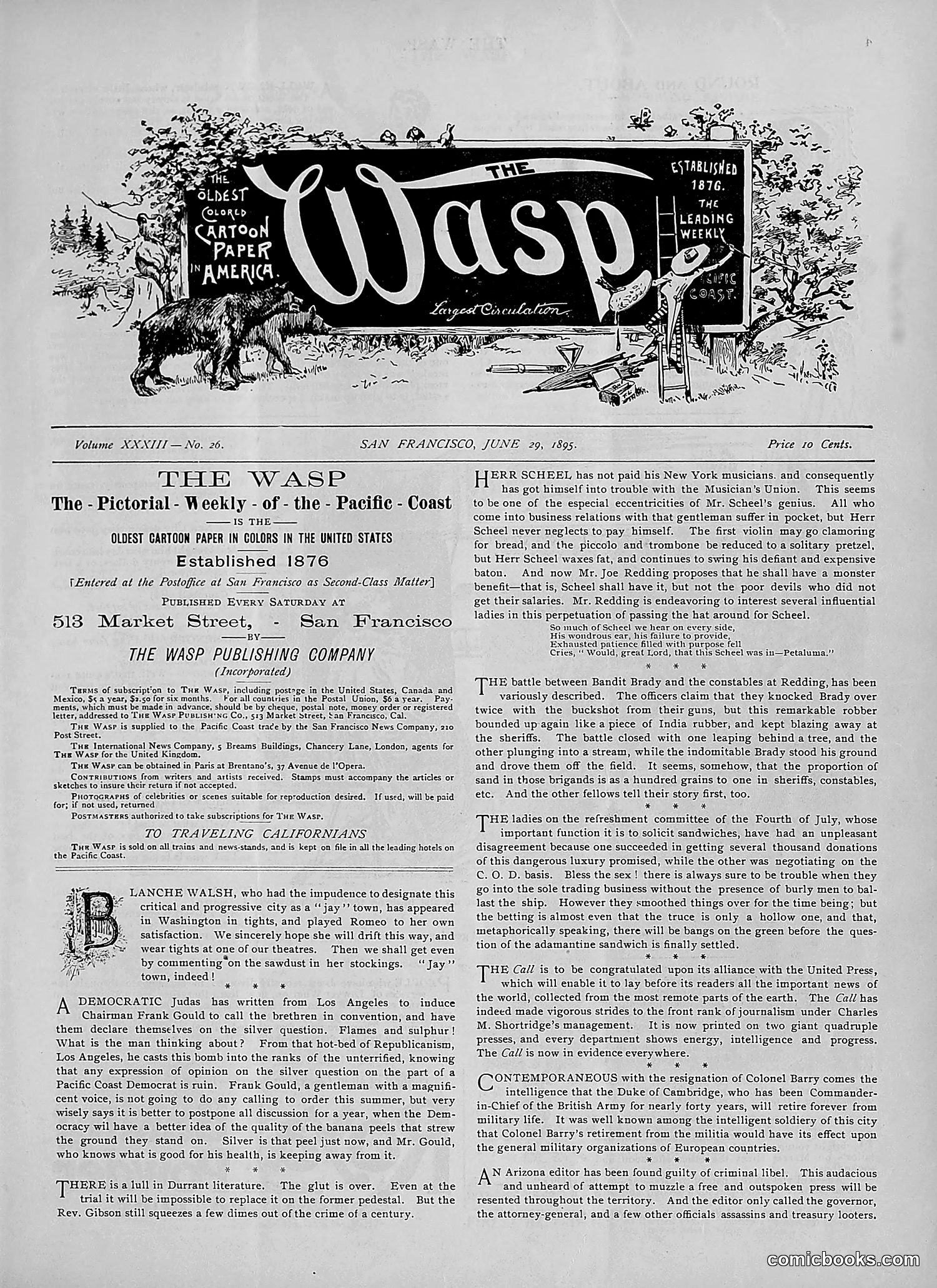 The Wasp — 1895 — page 510 of 1100