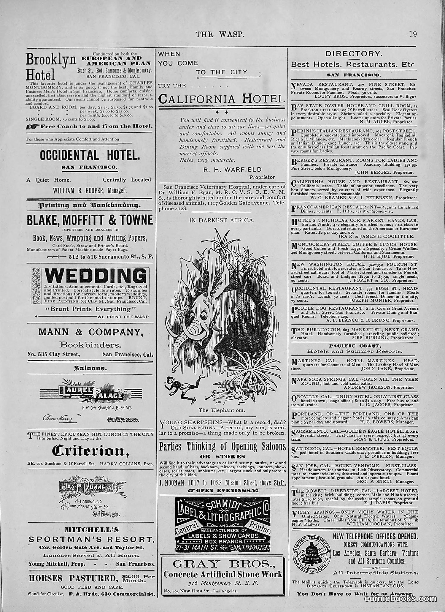 The Wasp — 1895 — page 526 of 1100