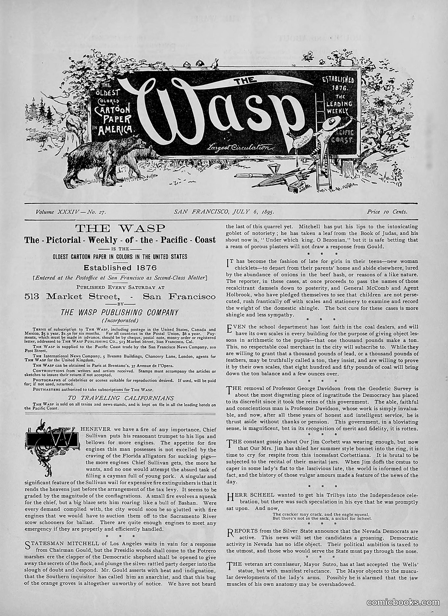 The Wasp — 1895 — page 530 of 1100
