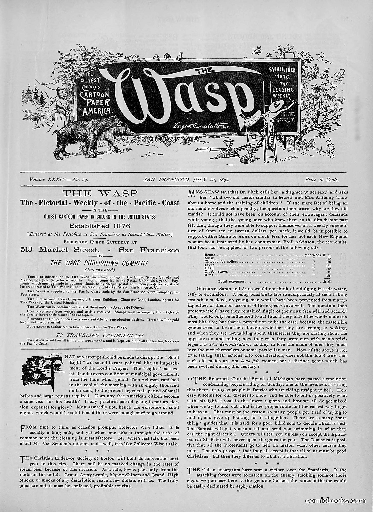 The Wasp — 1895 — page 550 of 1100