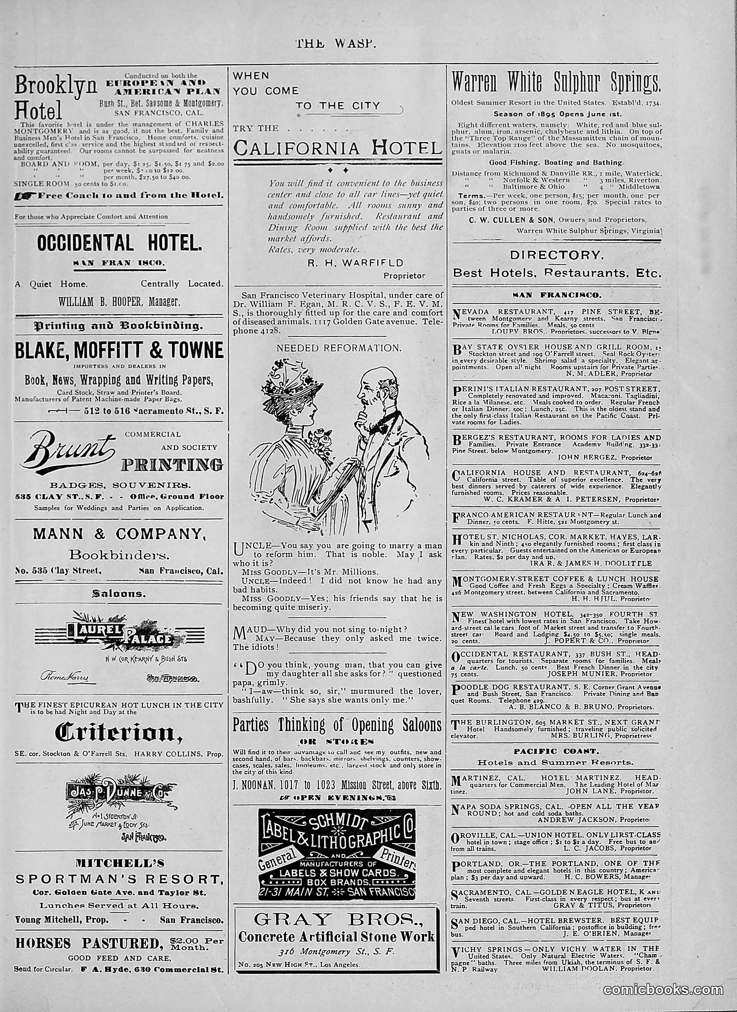 The Wasp — 1895 — page 566 of 1100