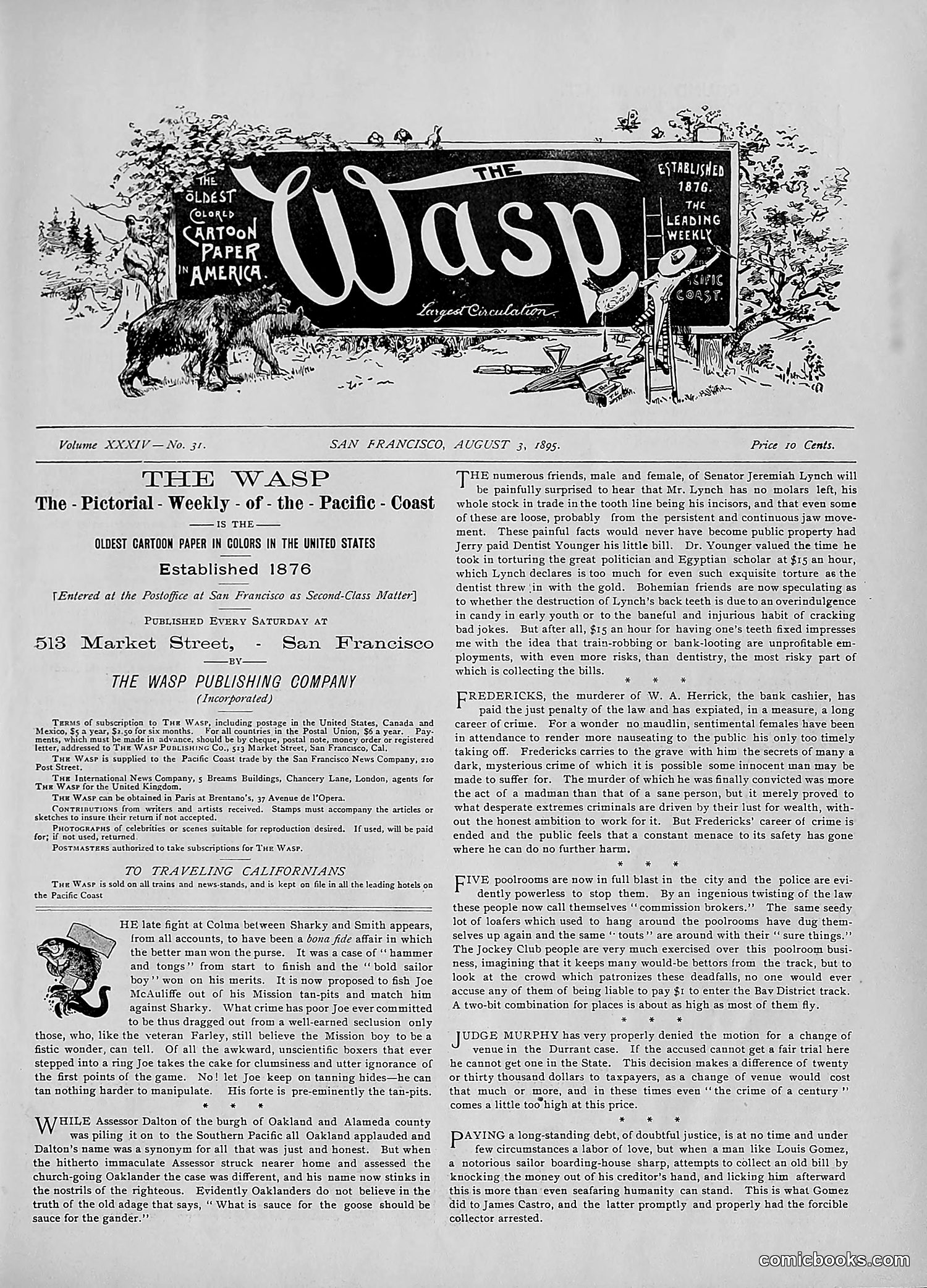 The Wasp — 1895 — page 590 of 1100