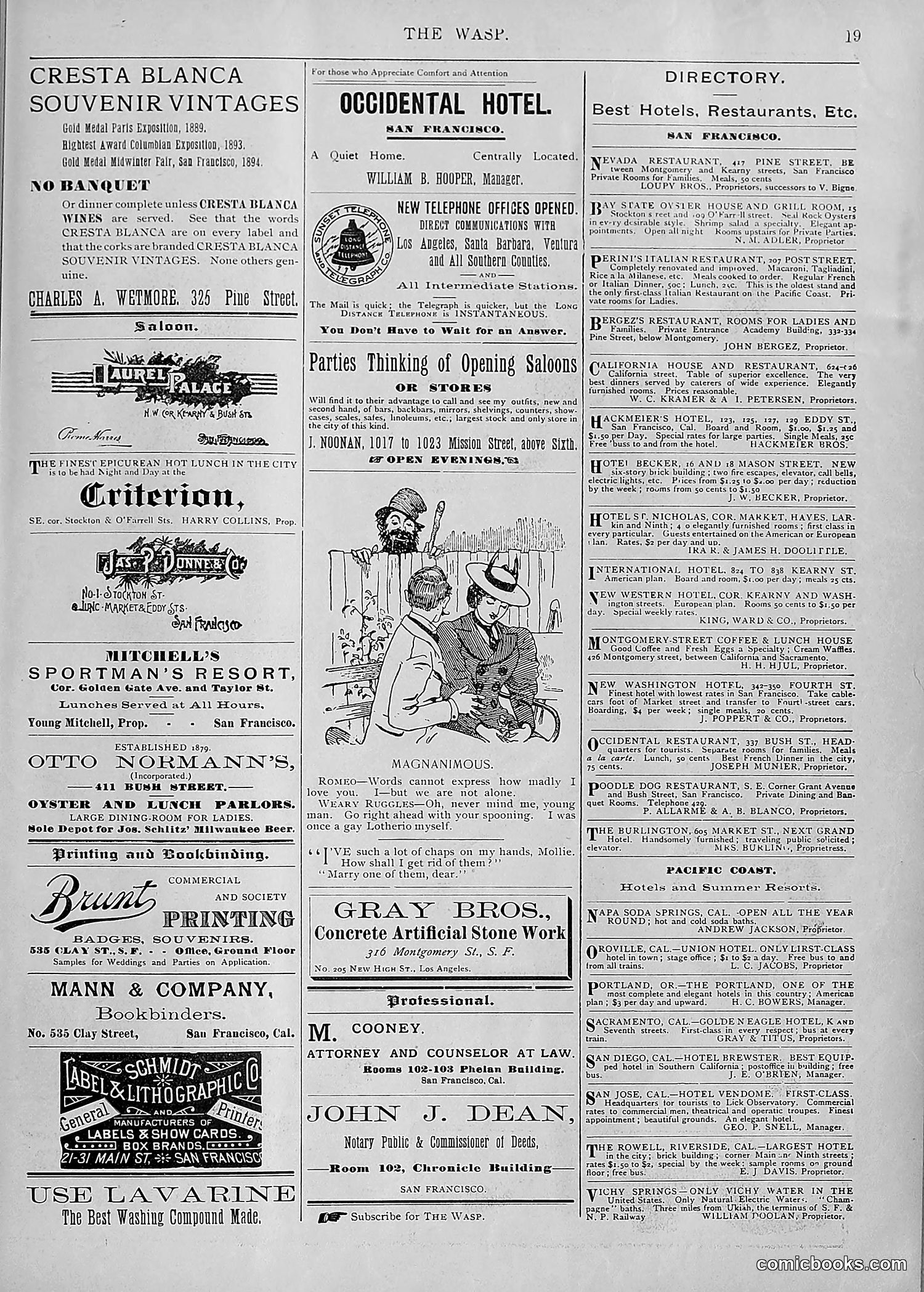 The Wasp — 1895 — page 64 of 1100