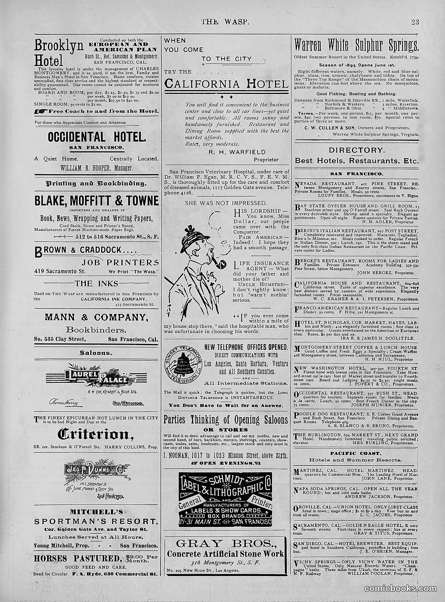 The Wasp — 1895 — page 634 of 1100