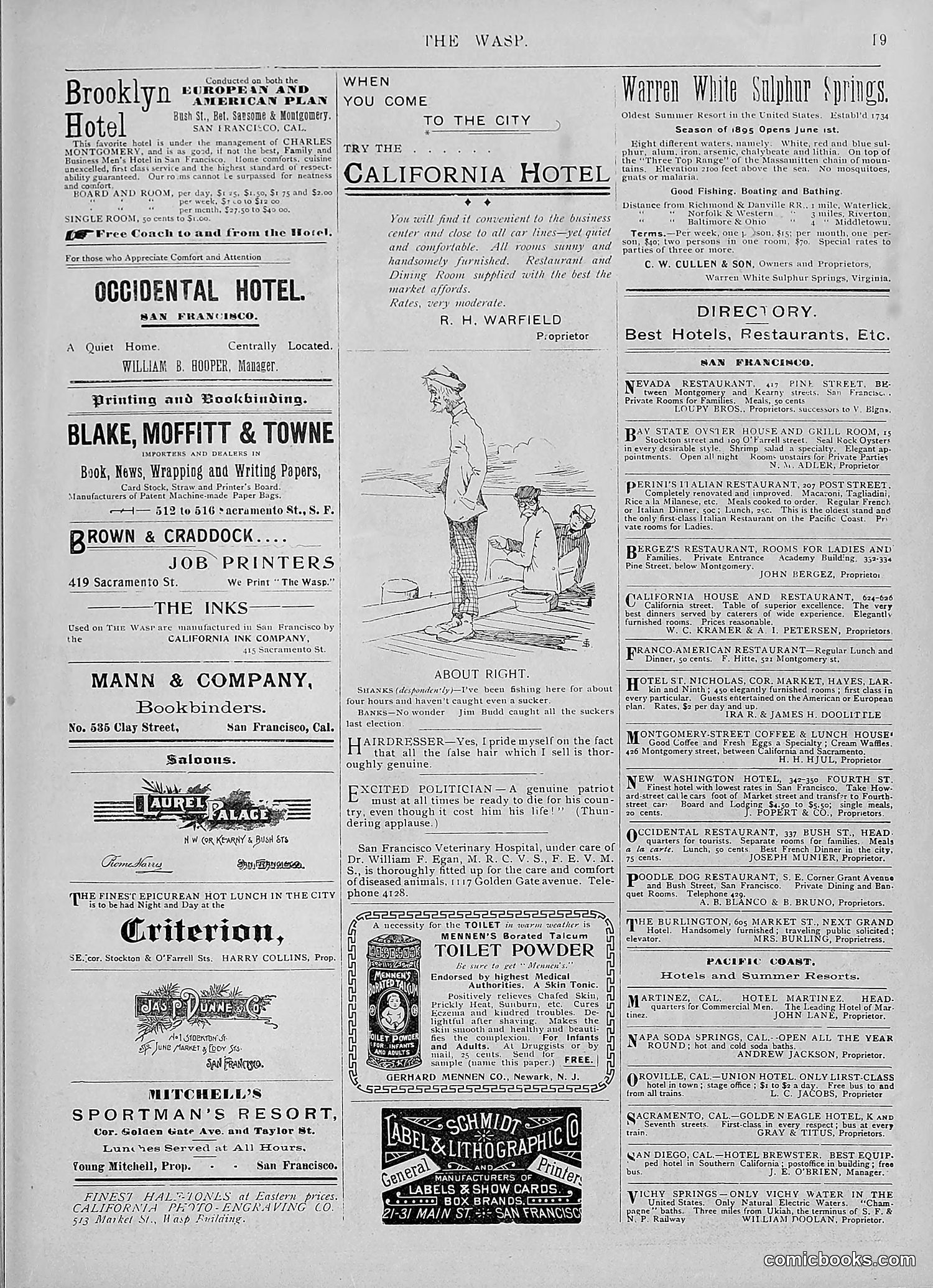 The Wasp — 1895 — page 762 of 1100