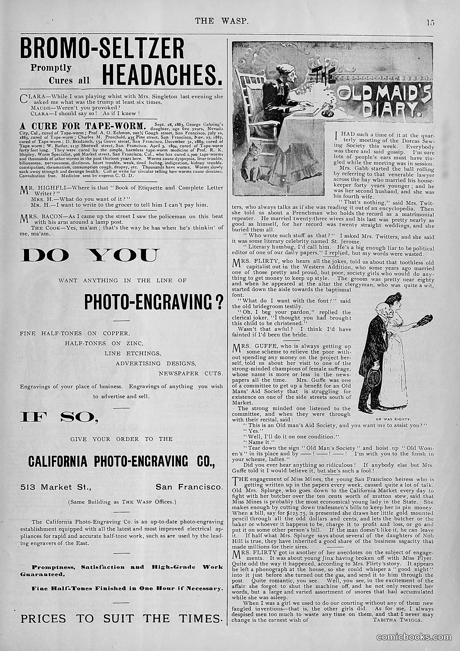 The Wasp — 1895 — page 80 of 1100
