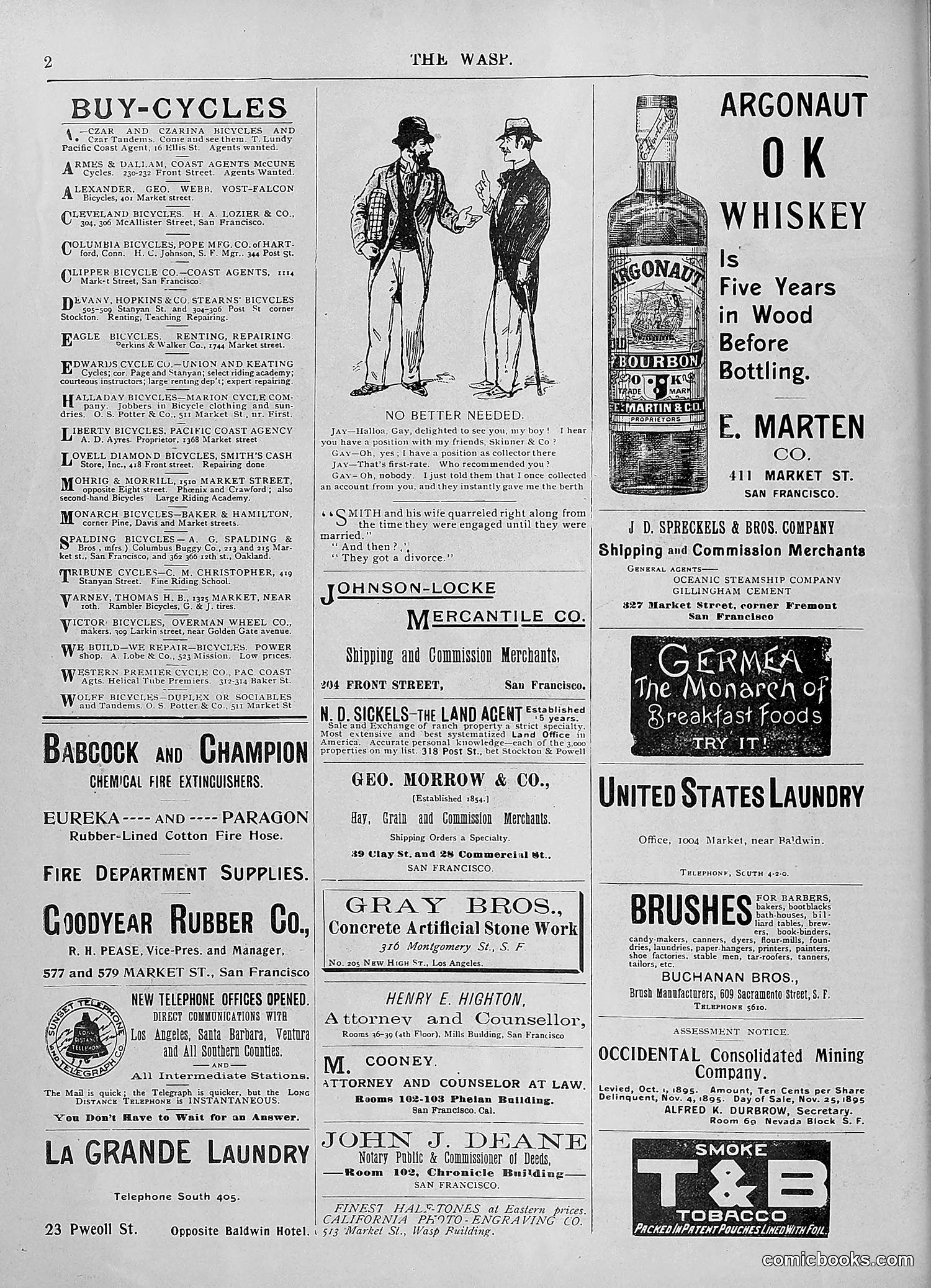 The Wasp — 1895 — page 869 of 1100