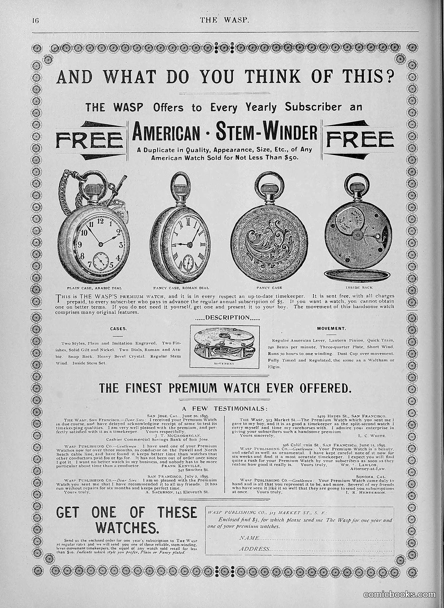 The Wasp — 1895 — page 907 of 1100