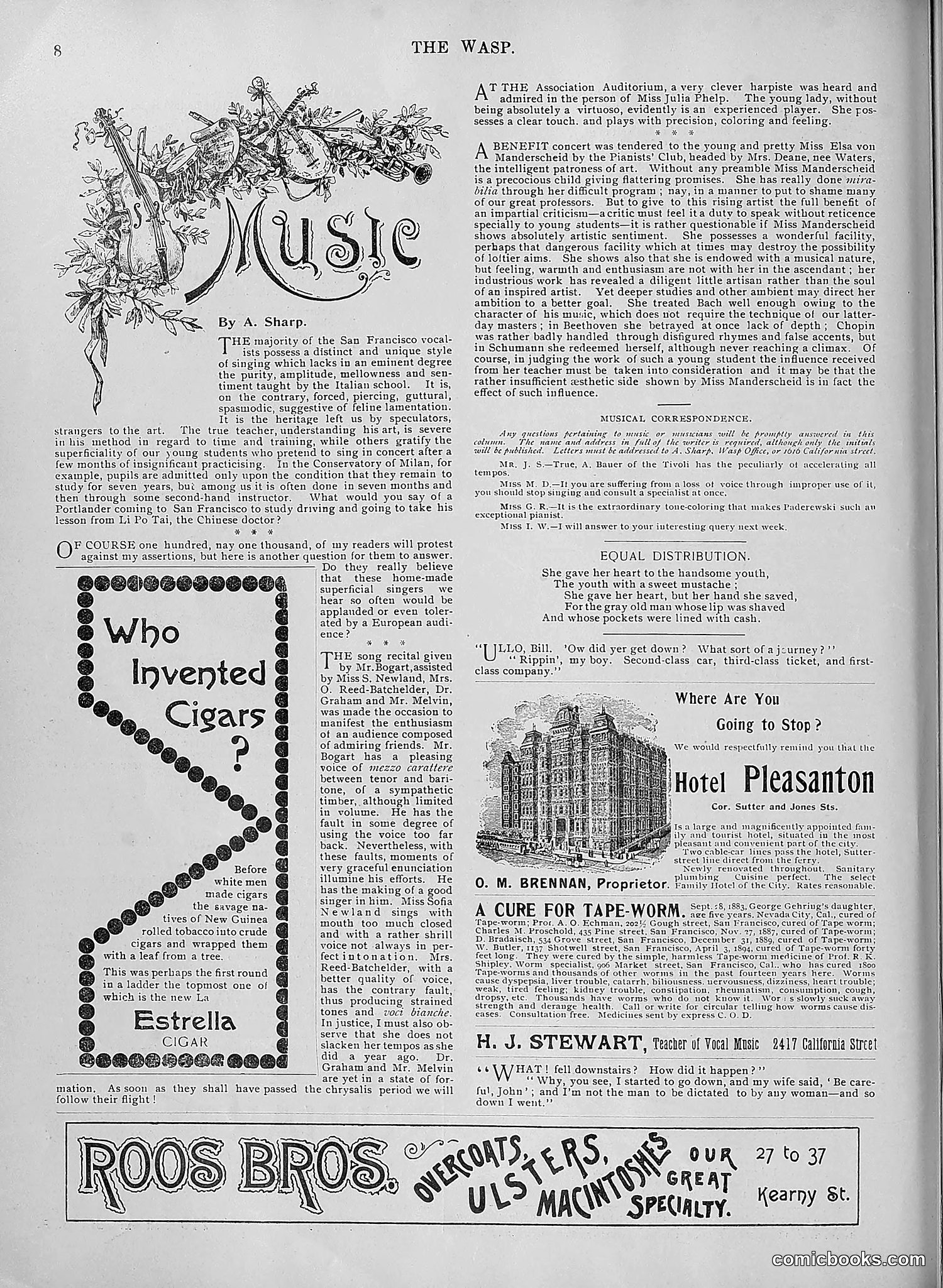 The Wasp — 1895 — page 923 of 1100