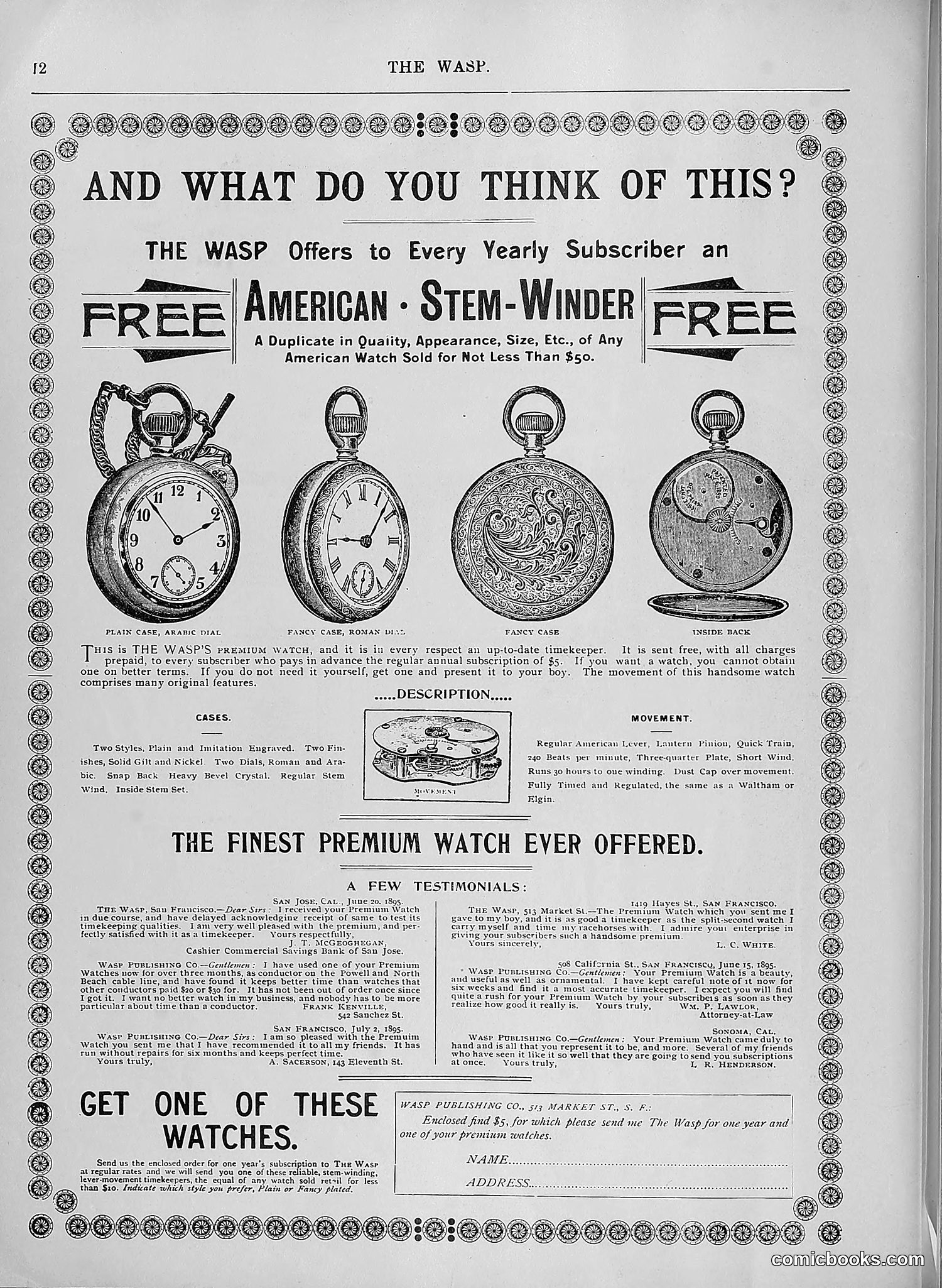 The Wasp — 1895 — page 927 of 1100
