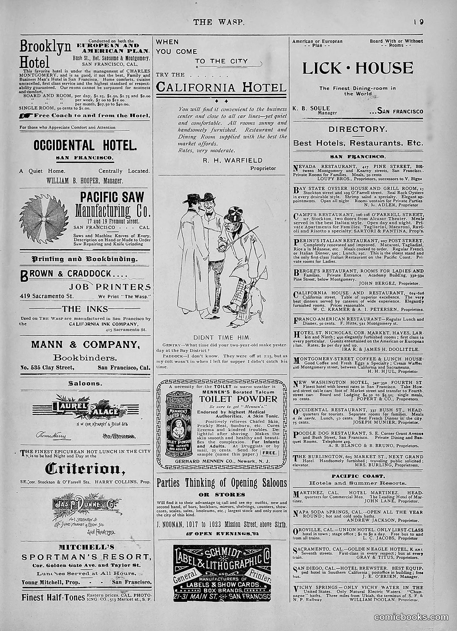 The Wasp — 1895 — page 934 of 1100