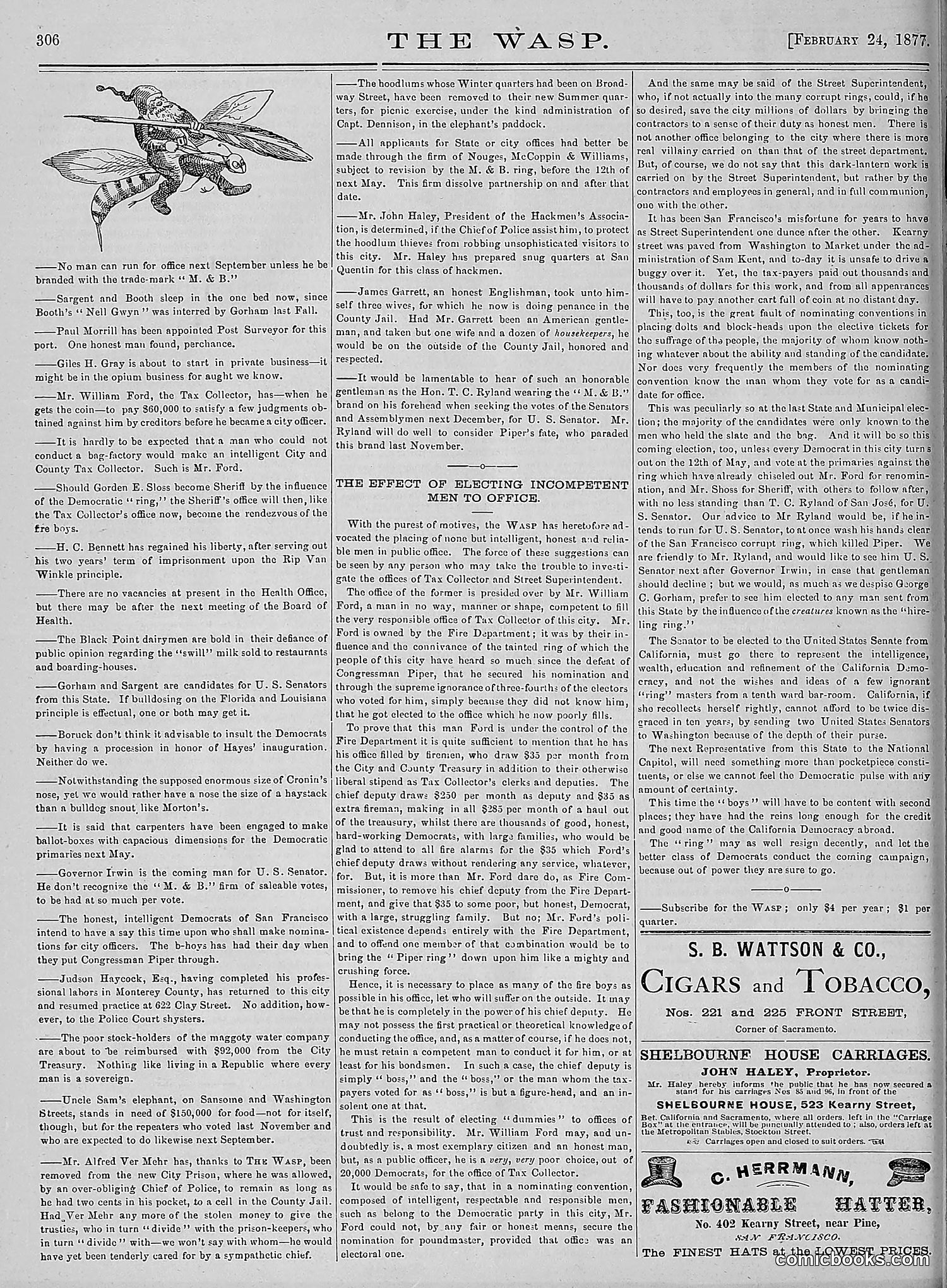 The Wasp — 1877 — page 101 of 378