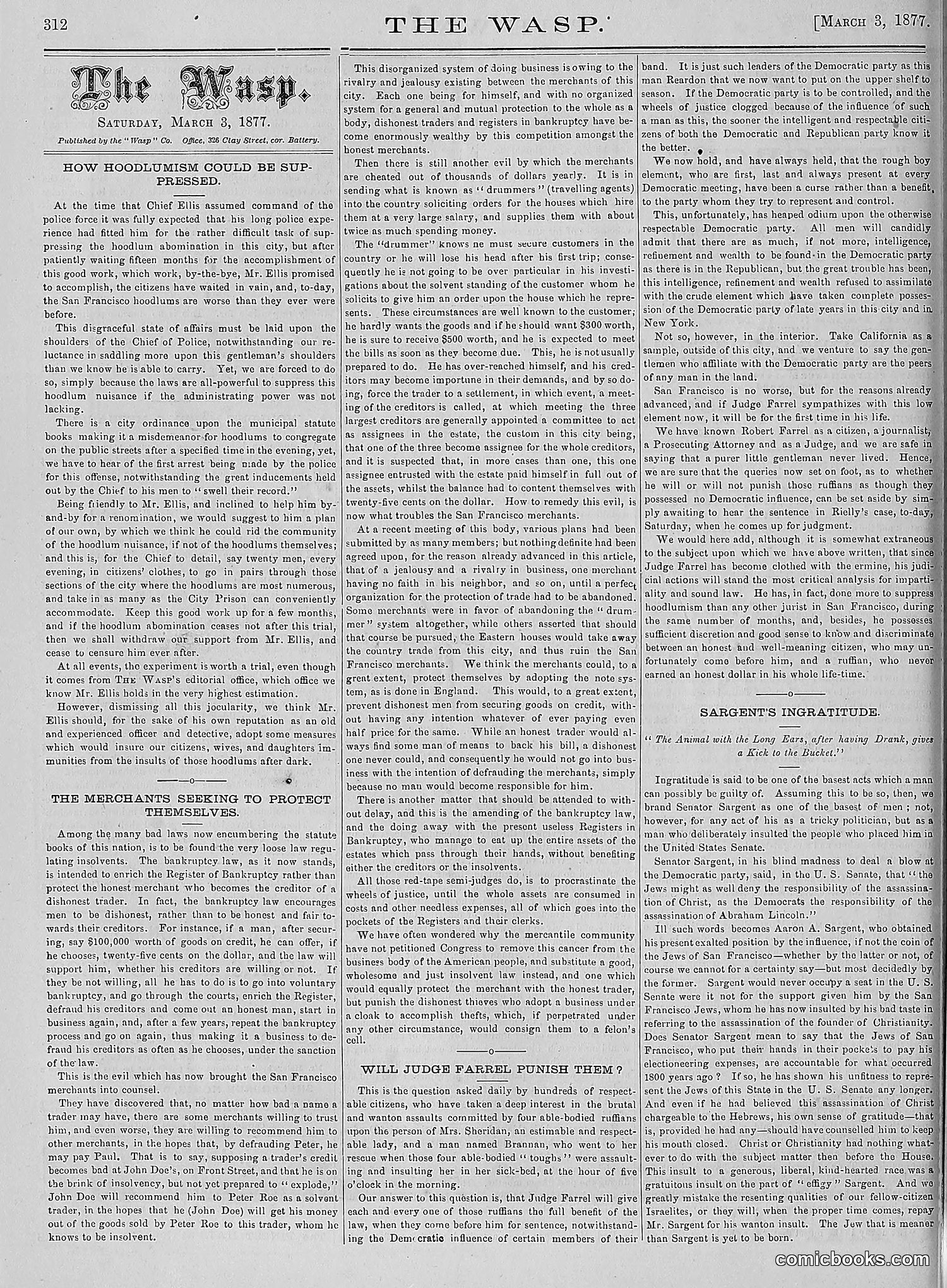 The Wasp — 1877 — page 107 of 378