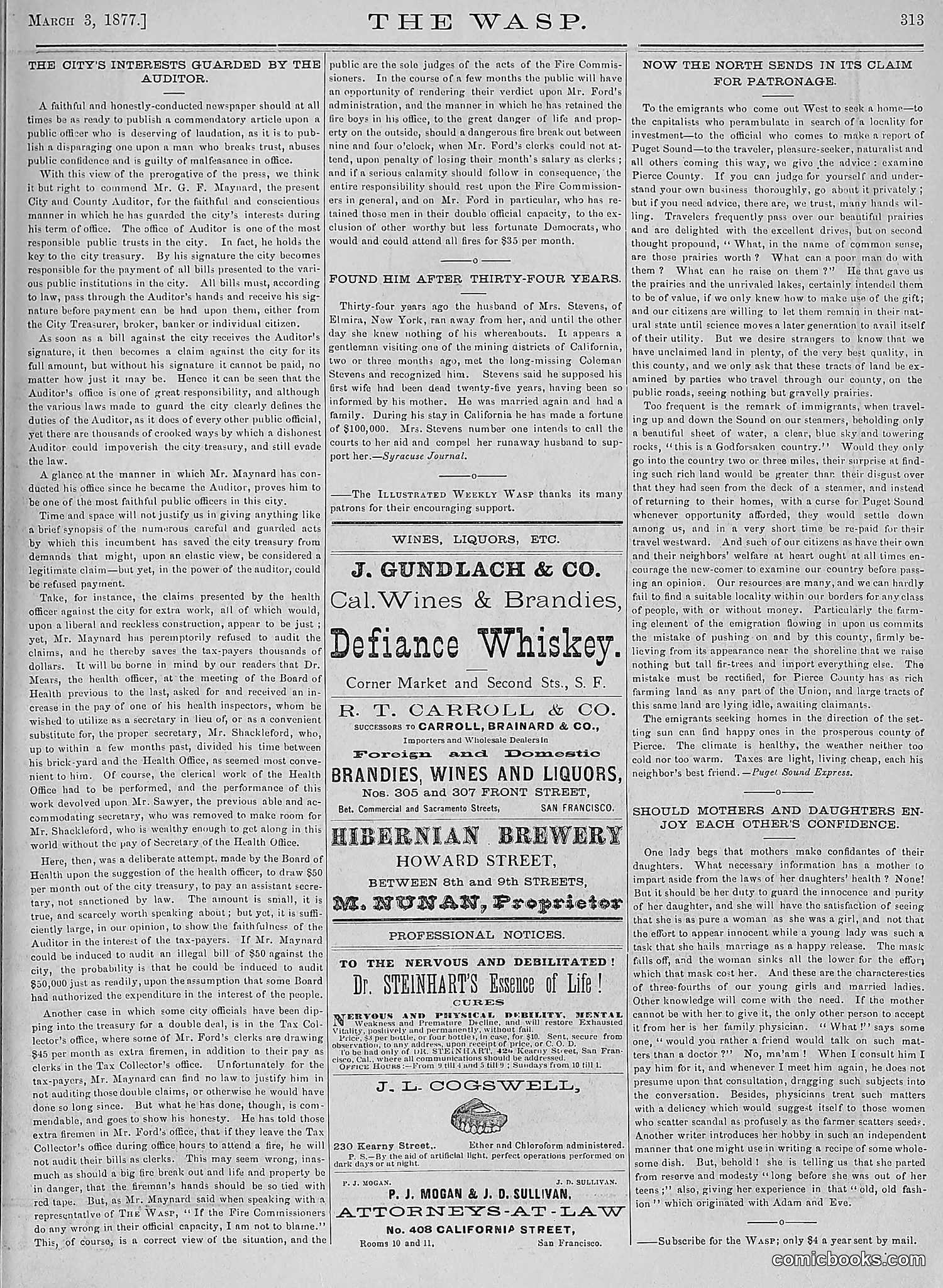The Wasp — 1877 — page 108 of 378