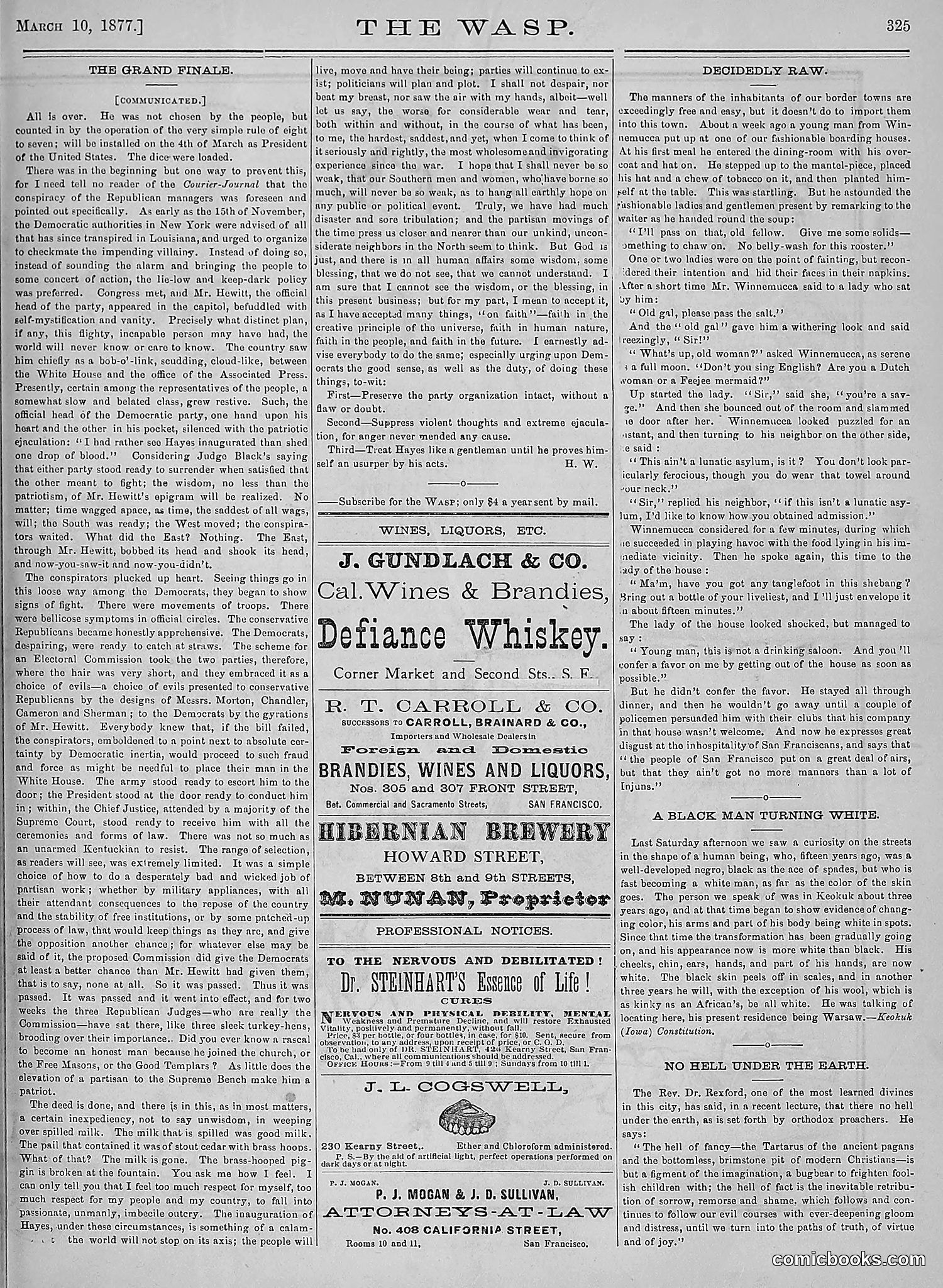 The Wasp — 1877 — page 120 of 378