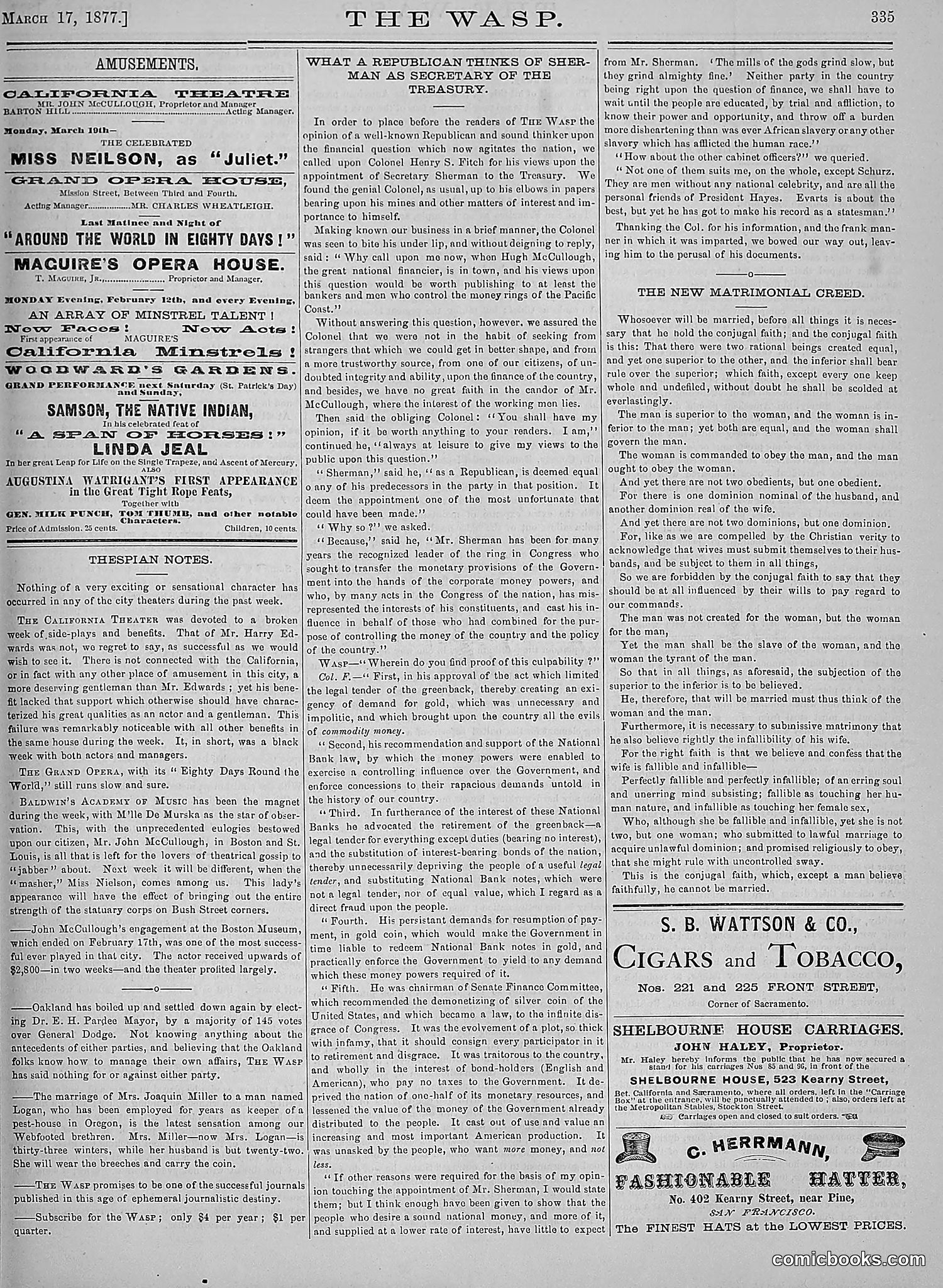 The Wasp — 1877 — page 130 of 378