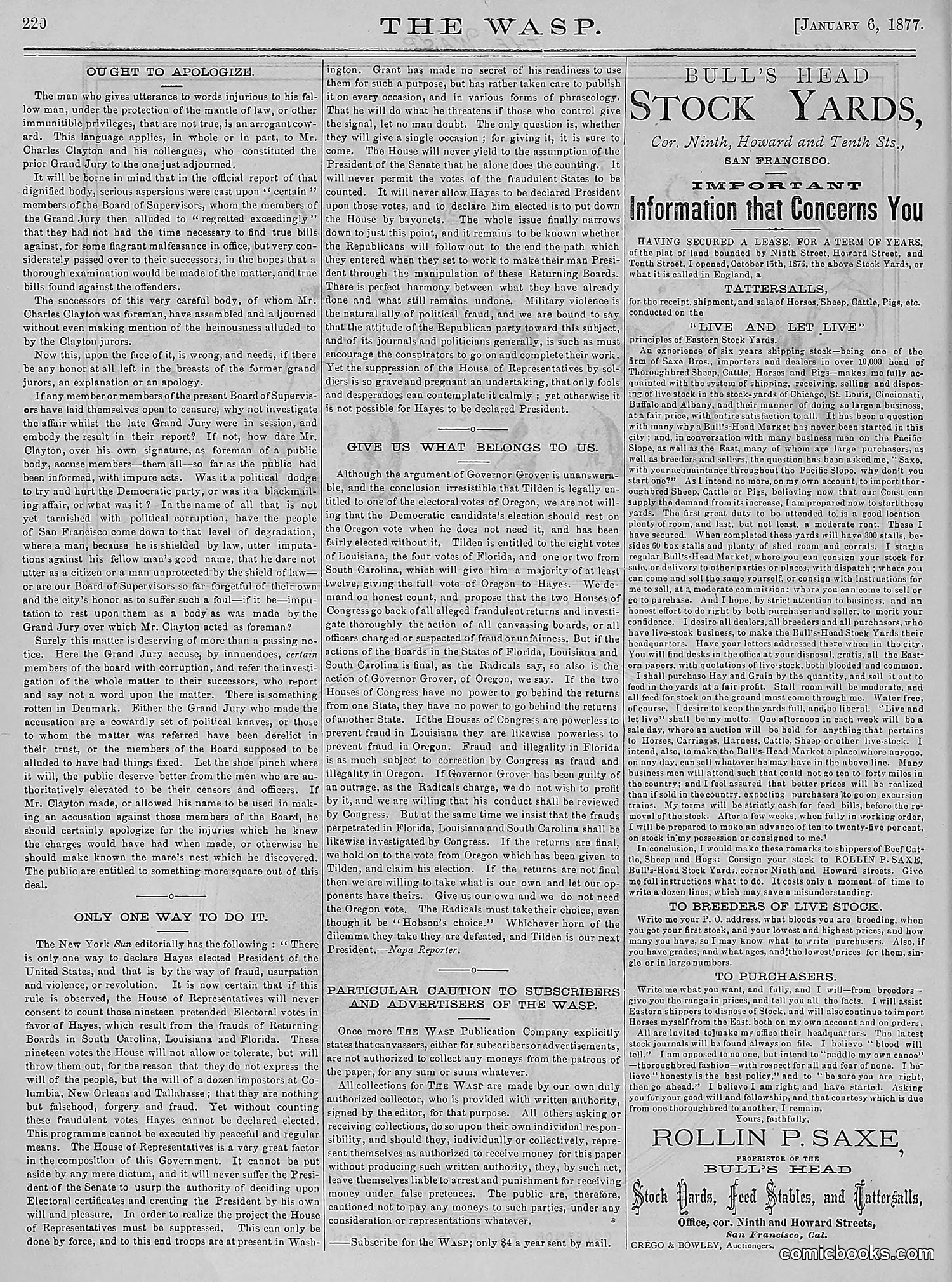 The Wasp — 1877 — page 15 of 378