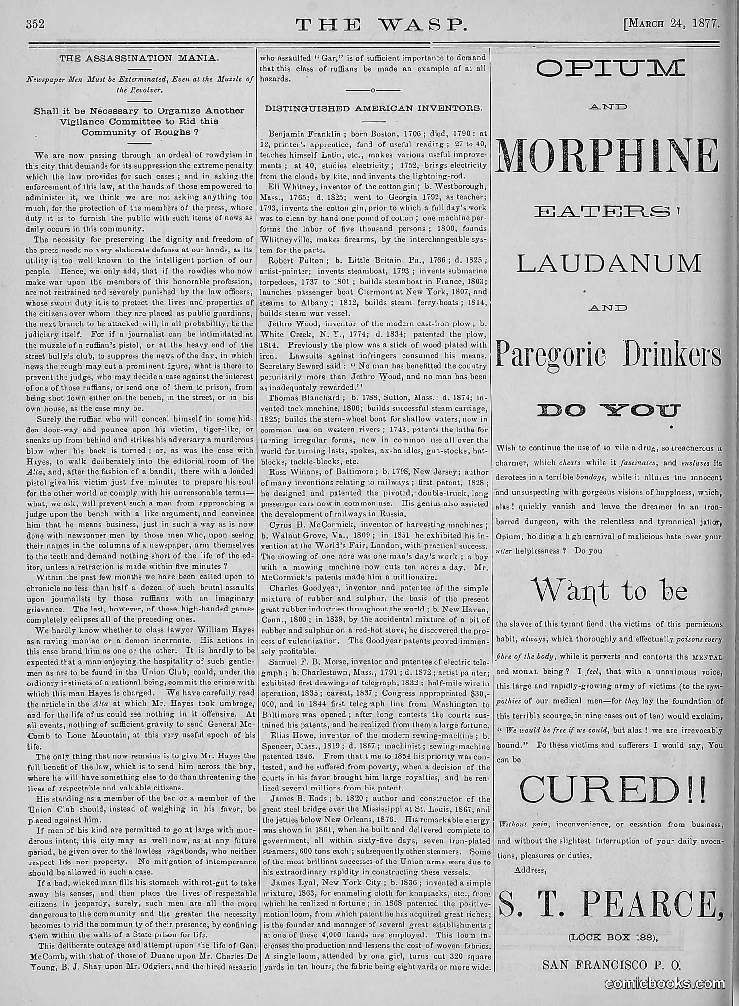 The Wasp — 1877 — page 147 of 378