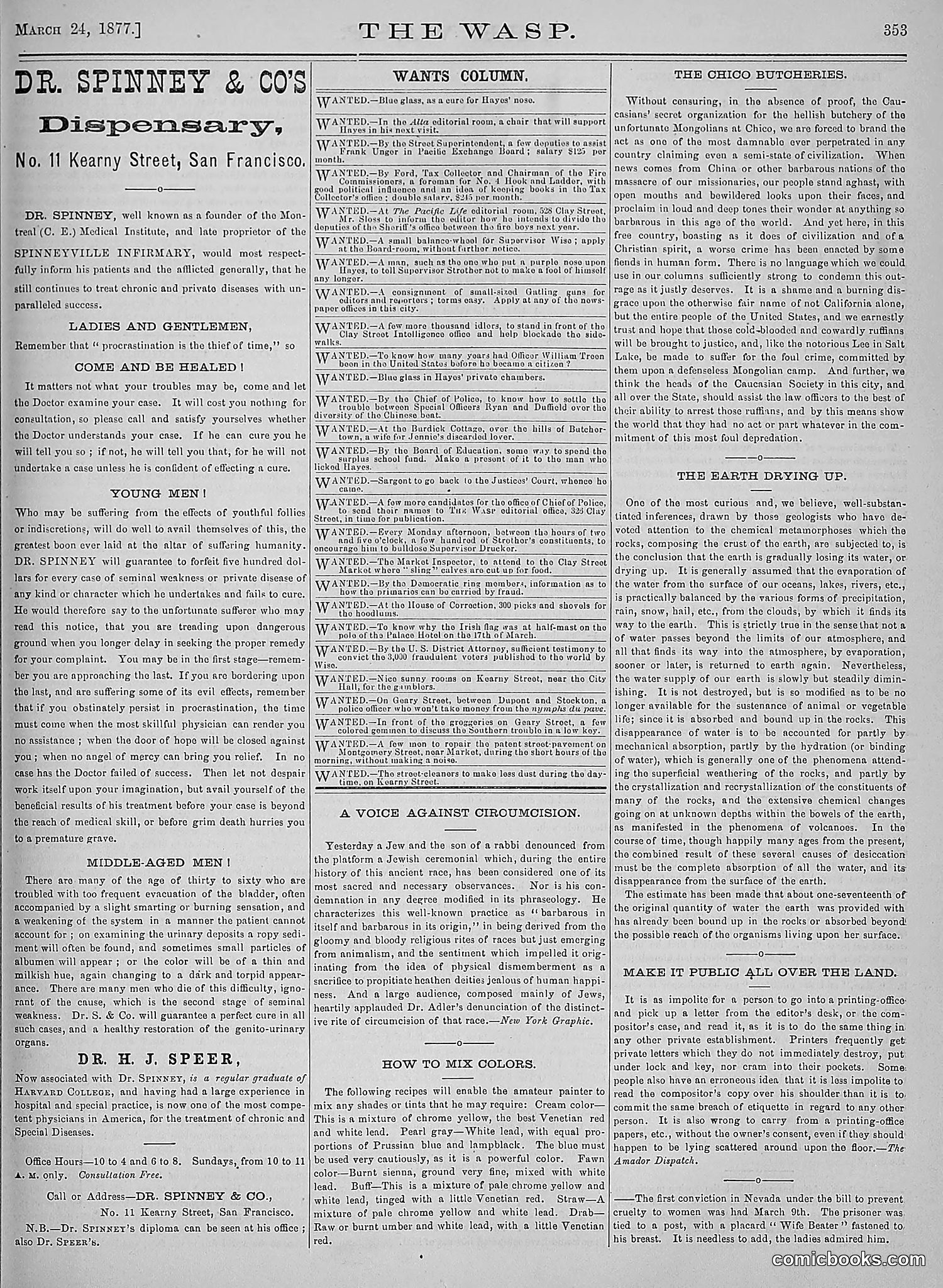 The Wasp — 1877 — page 148 of 378