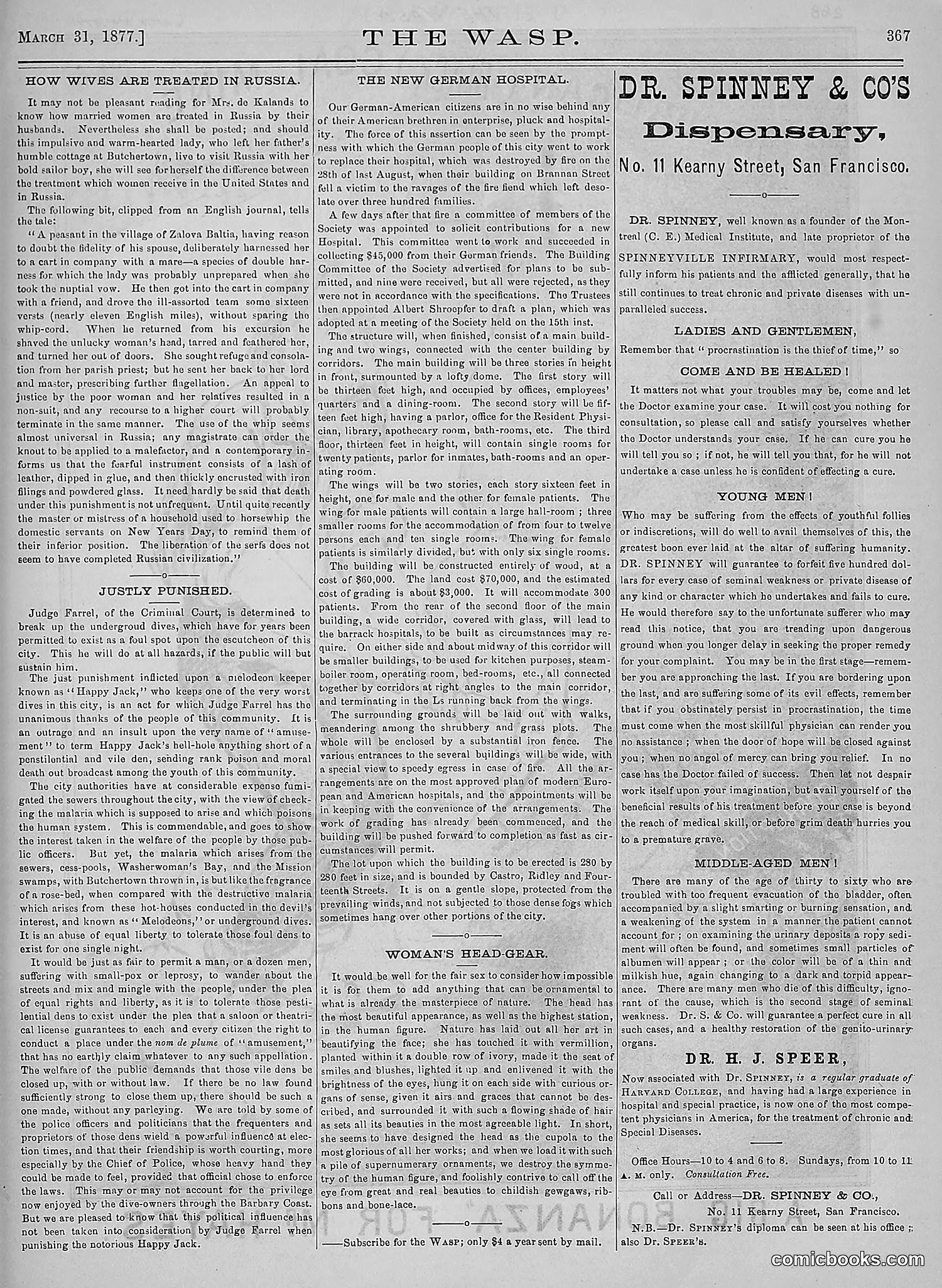 The Wasp — 1877 — page 162 of 378