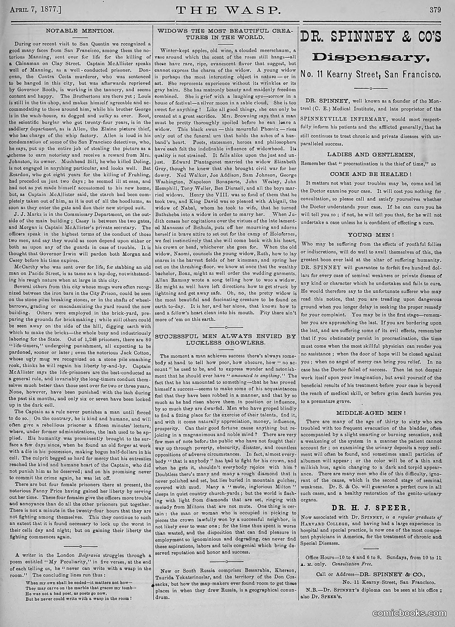 The Wasp — 1877 — page 174 of 378