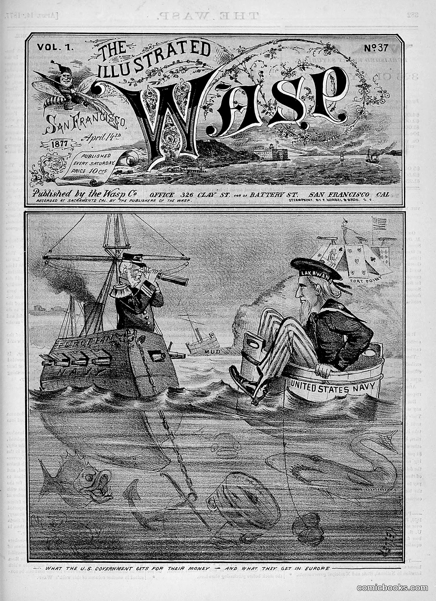 The Wasp — 1877 — page 176 of 378