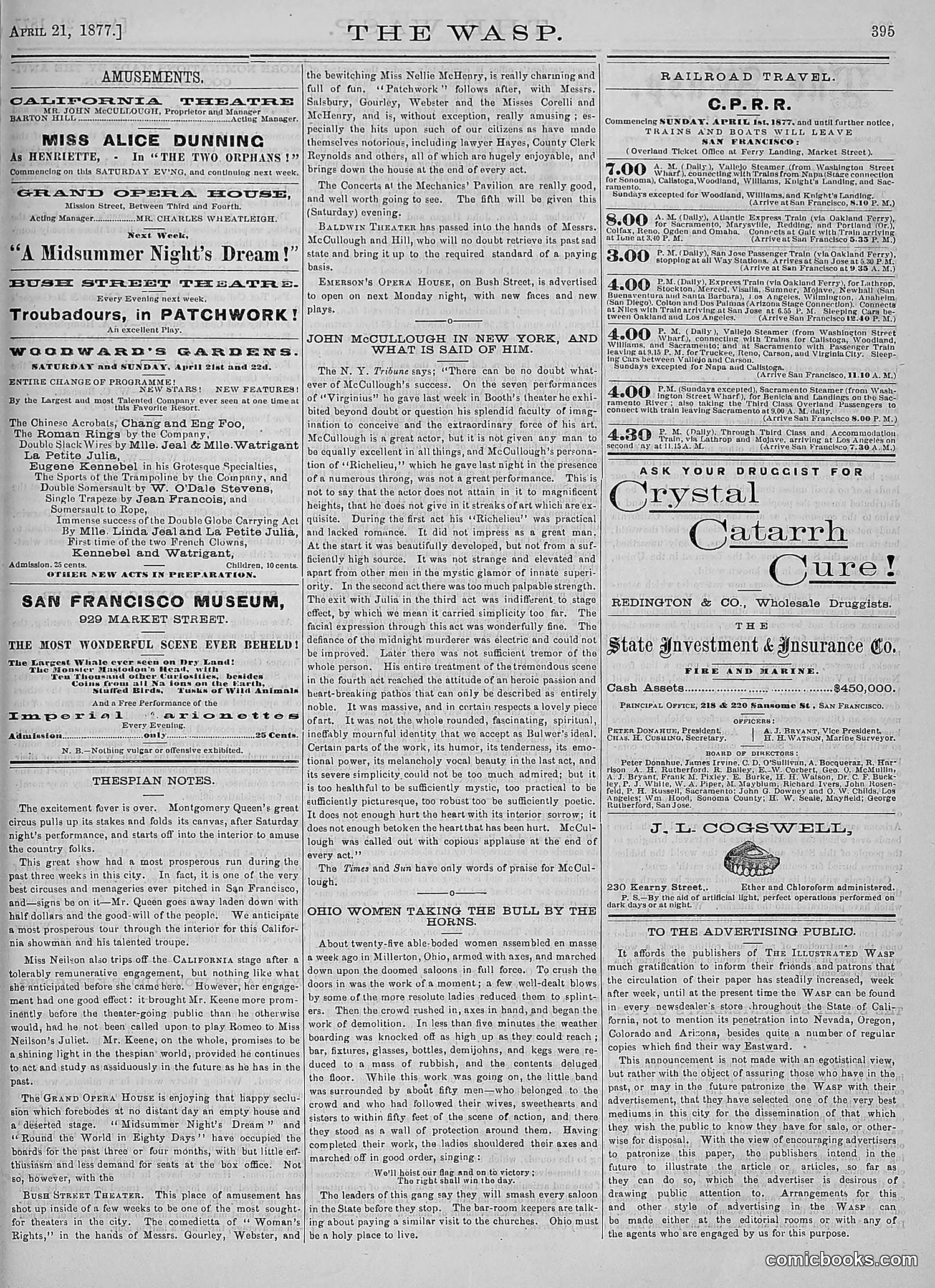 The Wasp — 1877 — page 190 of 378