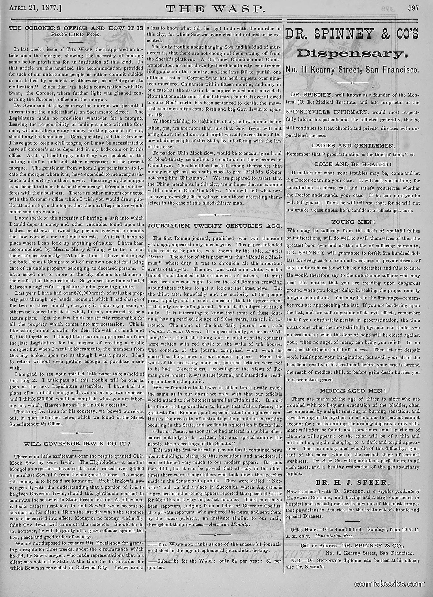 The Wasp — 1877 — page 192 of 378