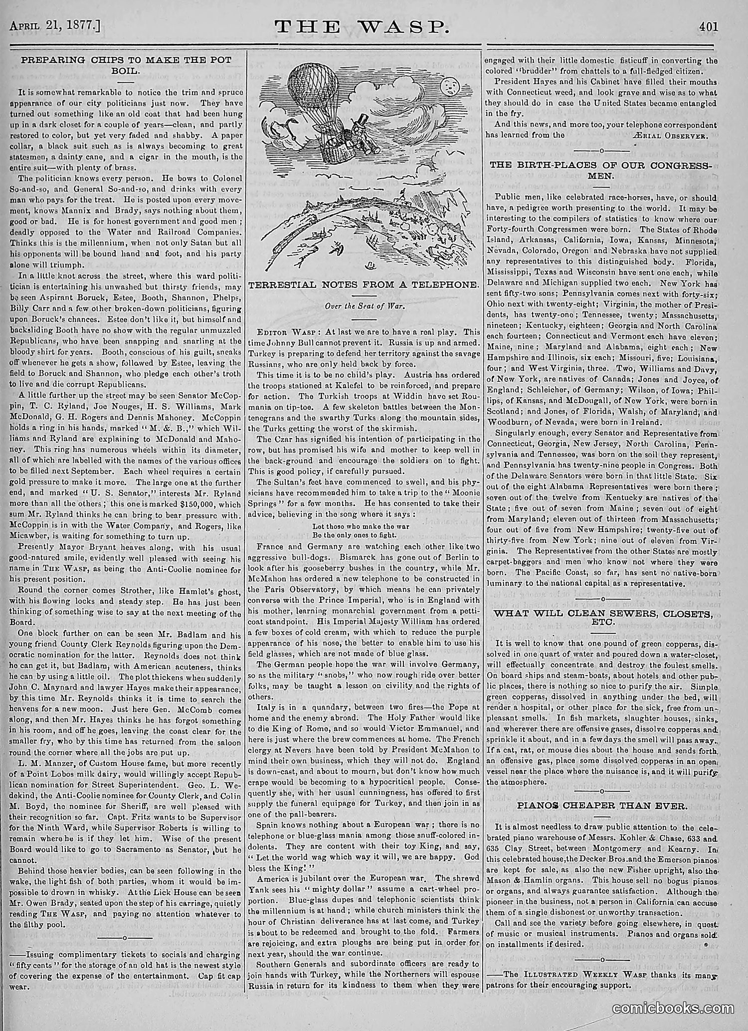 The Wasp — 1877 — page 196 of 378