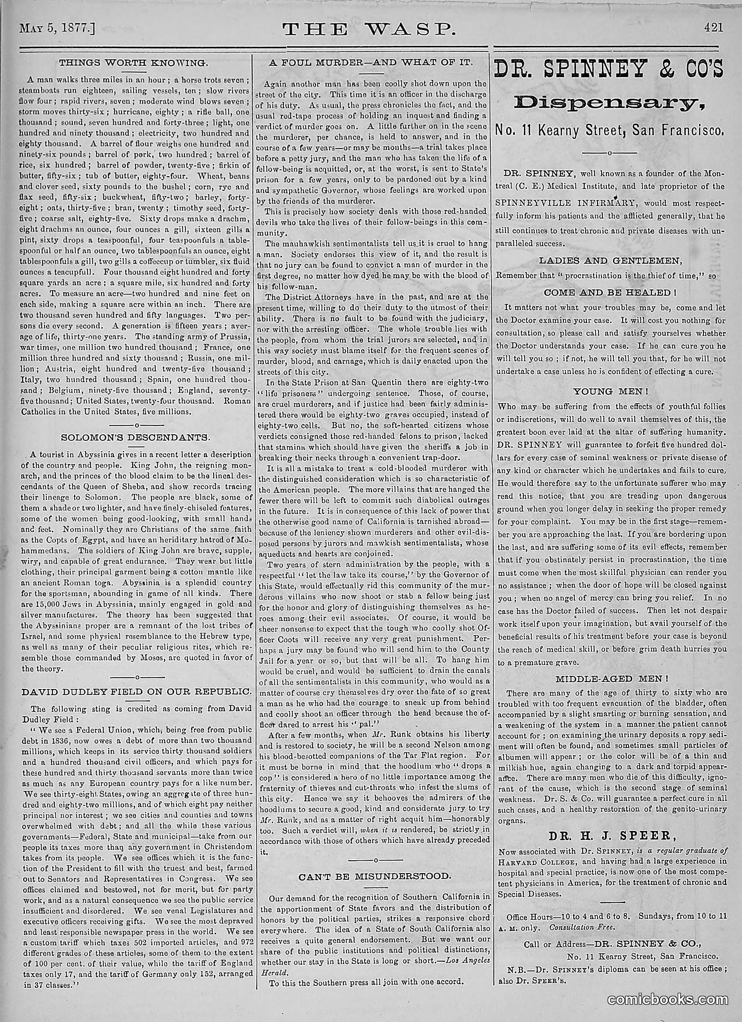 The Wasp — 1877 — page 216 of 378