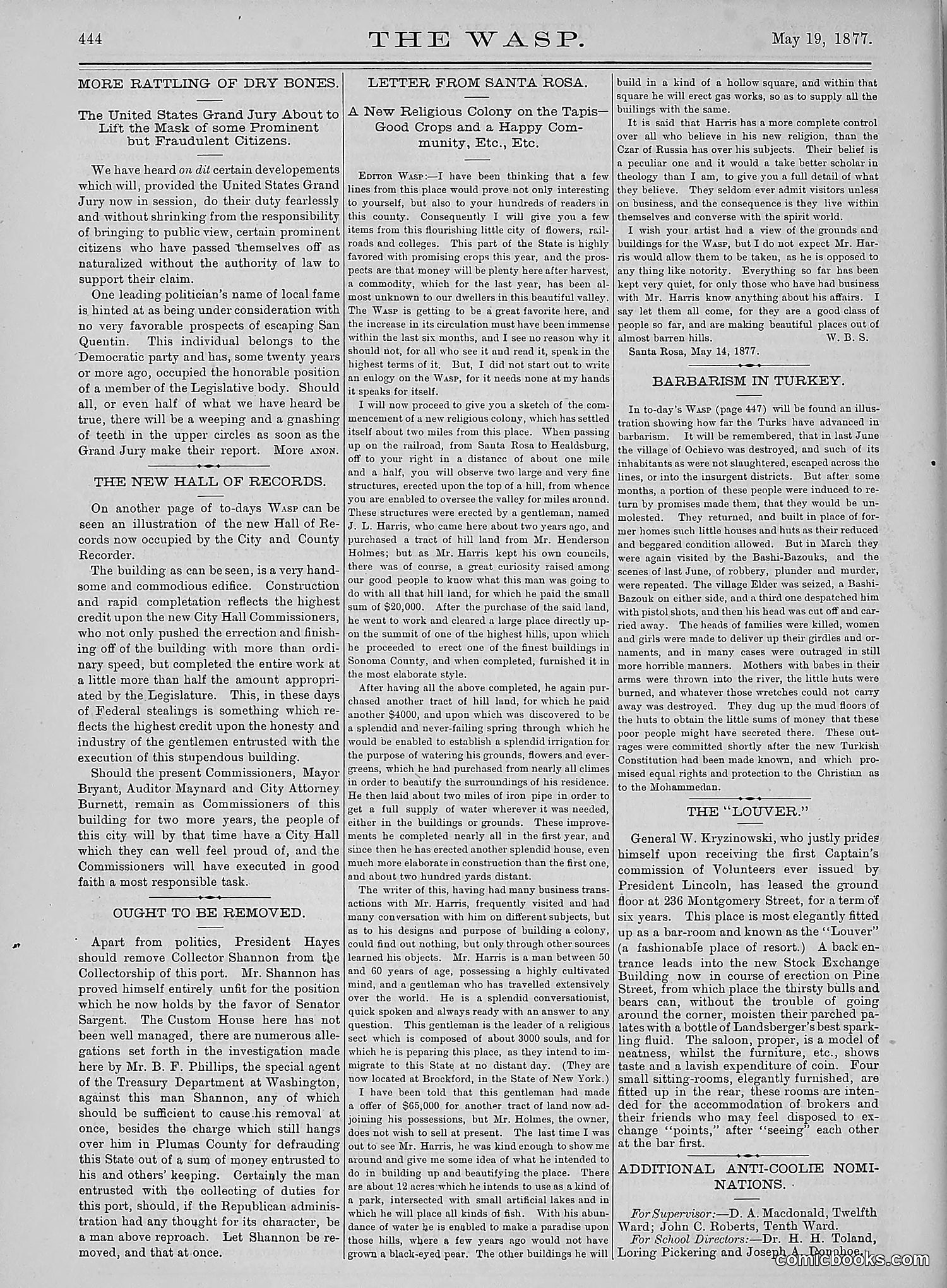 The Wasp — 1877 — page 239 of 378