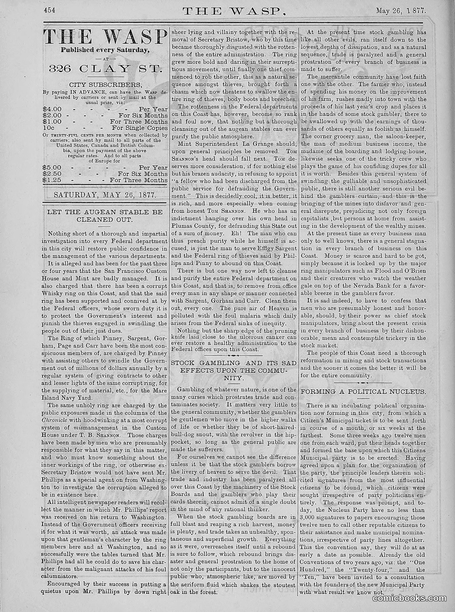 The Wasp — 1877 — page 249 of 378