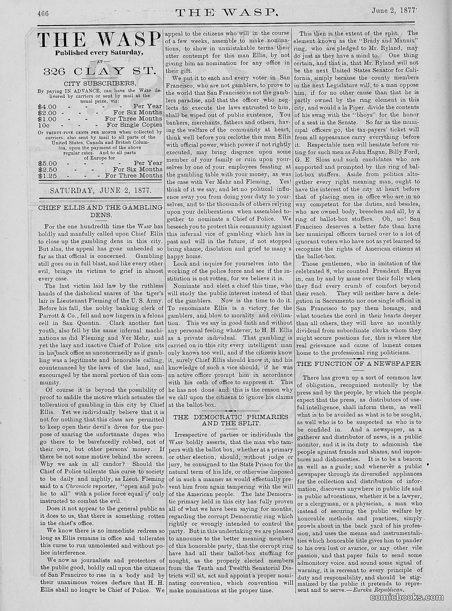 The Wasp — 1877 — page 261 of 378