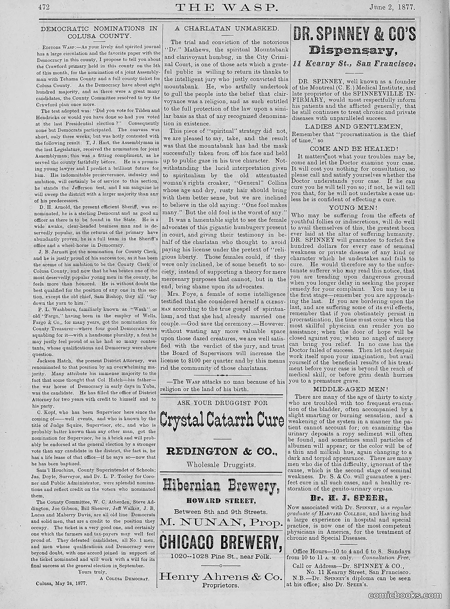The Wasp — 1877 — page 267 of 378