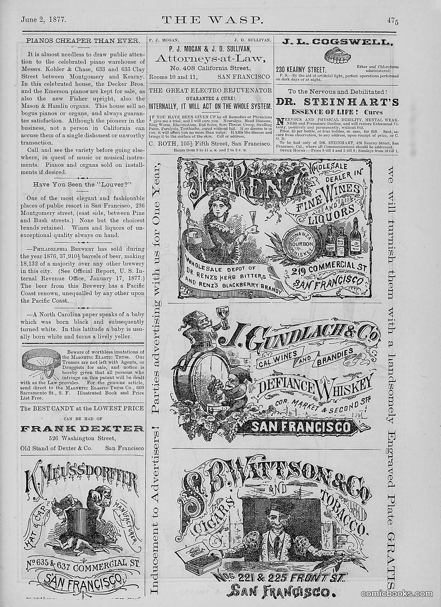 The Wasp — 1877 — page 270 of 378