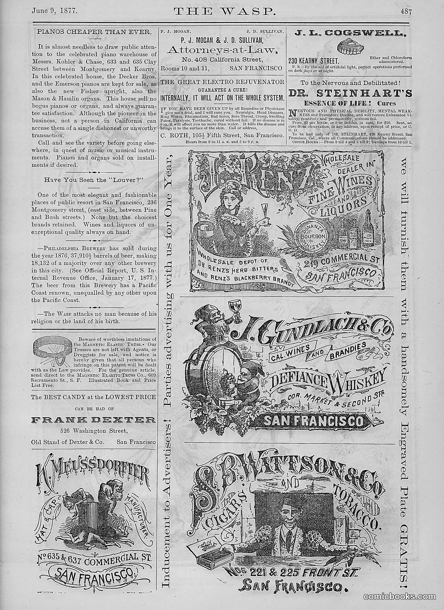 The Wasp — 1877 — page 282 of 378